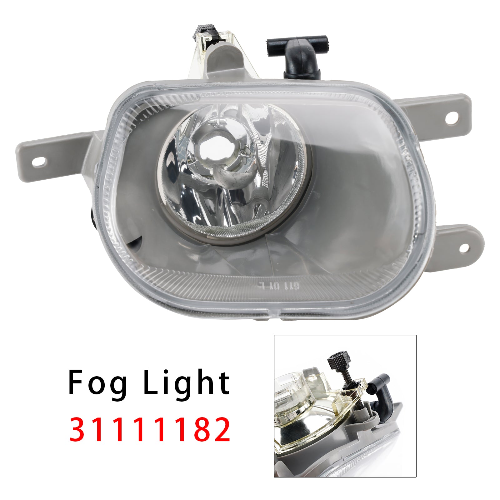 Feu antibrouillard avant gauche pour Volvo XC90 I 2.5L 3.2L 4.4L 03-14 31111182