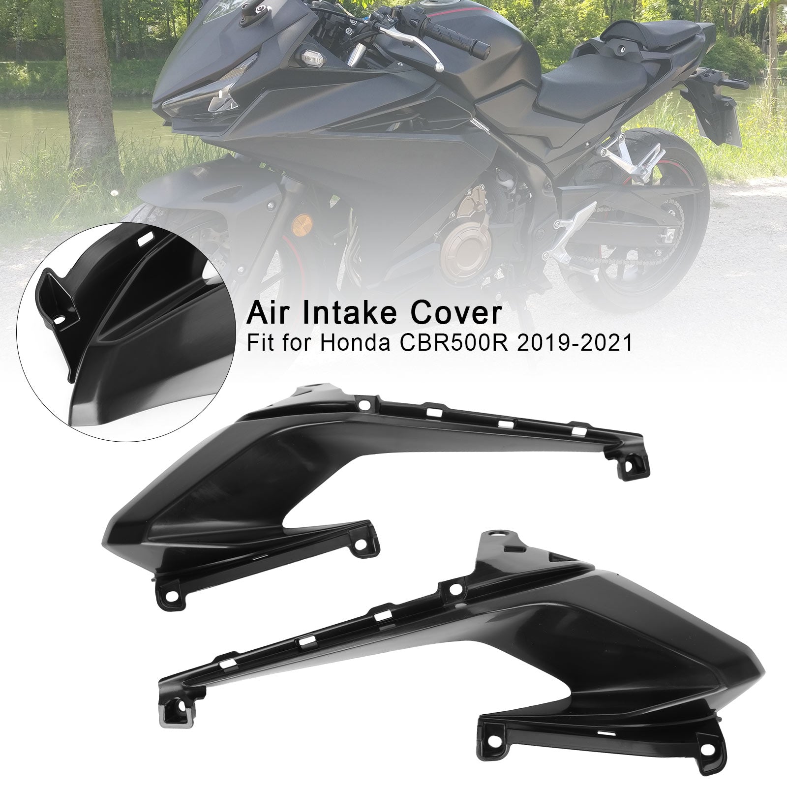 2019-2021 Honda CBR500R Kit de carénage de carrosserie moulage par injection non peint