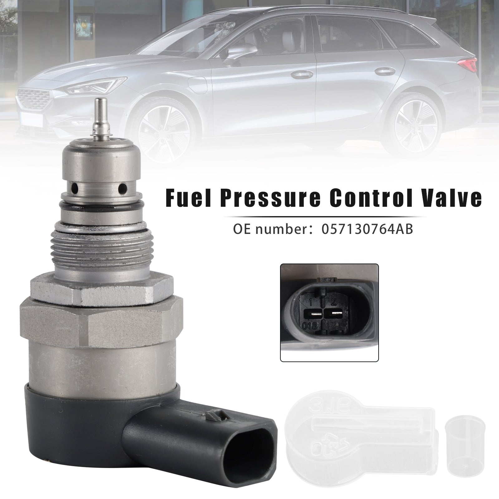 Vanne de régulation de pression de carburant 057130764AB pour VW, Audi, Porsche, Seat et Skoda 1.4-3.0 TDI
