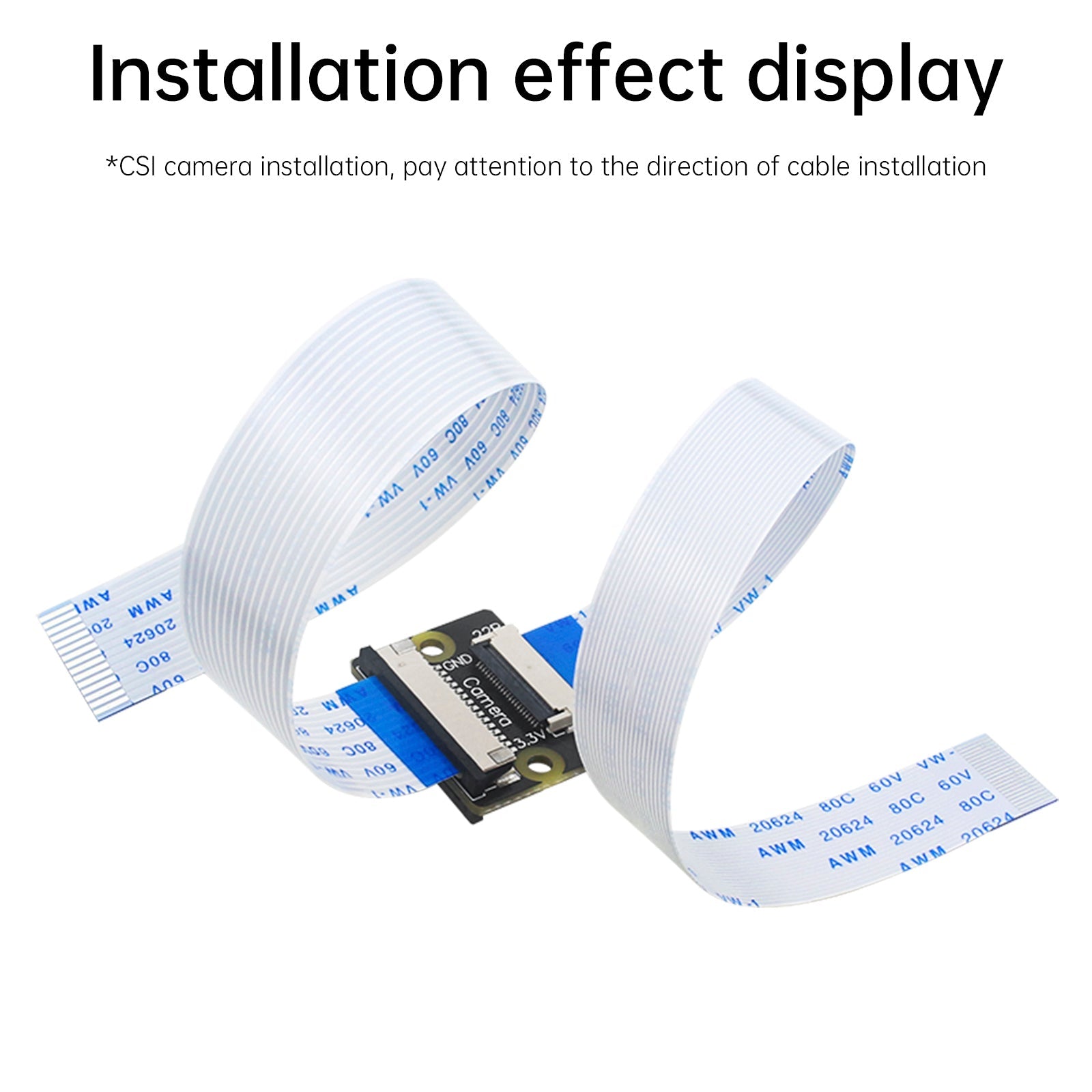Adapter aparatu CSI CSI do Raspberry Pi 5th Generation/Pi Zero Dsiplay