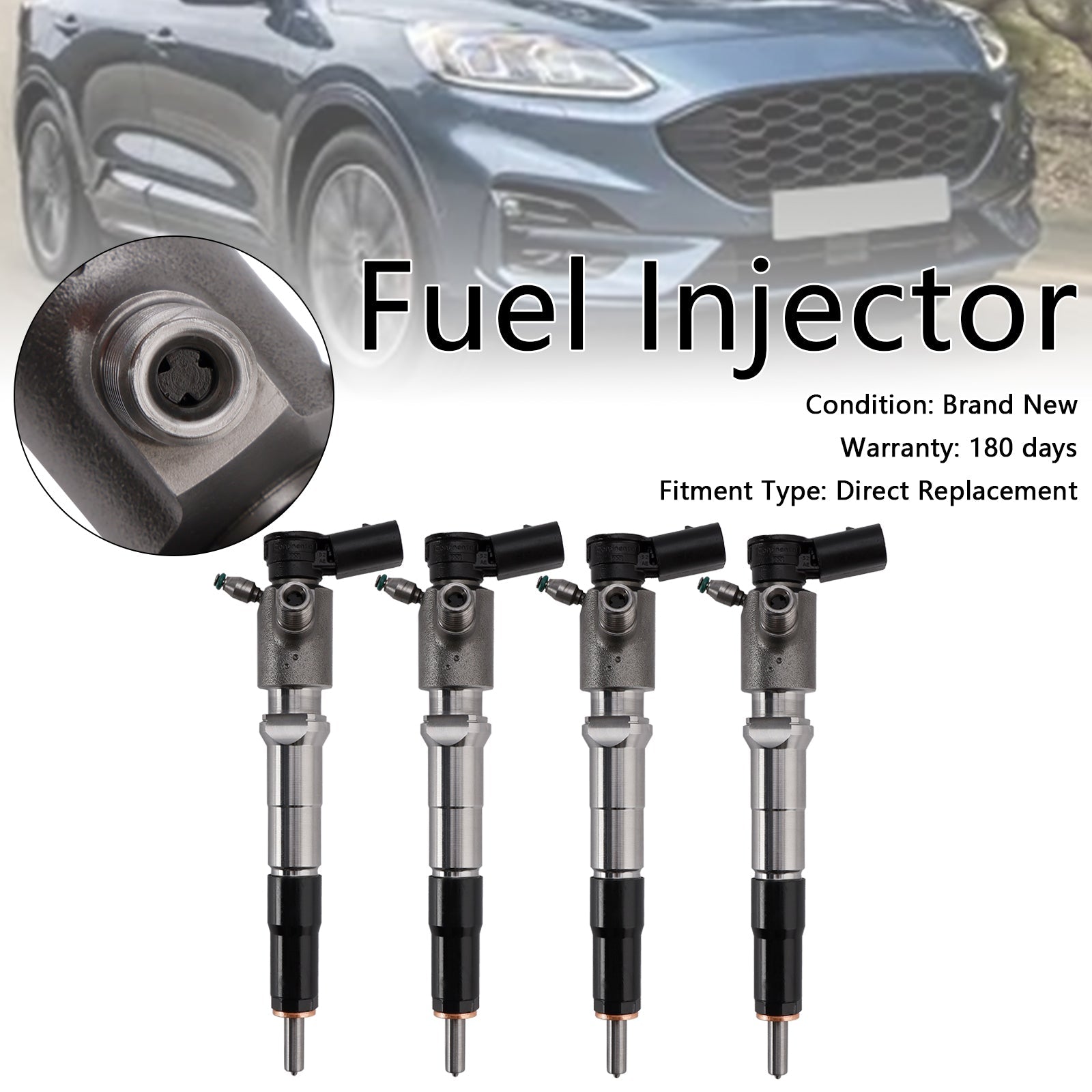 4-delige brandstofinjector GK2Q-9K546-AC 410359068080808 GK2Q9K546AB VOOR Ford Transit V363 Truck (FCD, FDD) 2013.08+