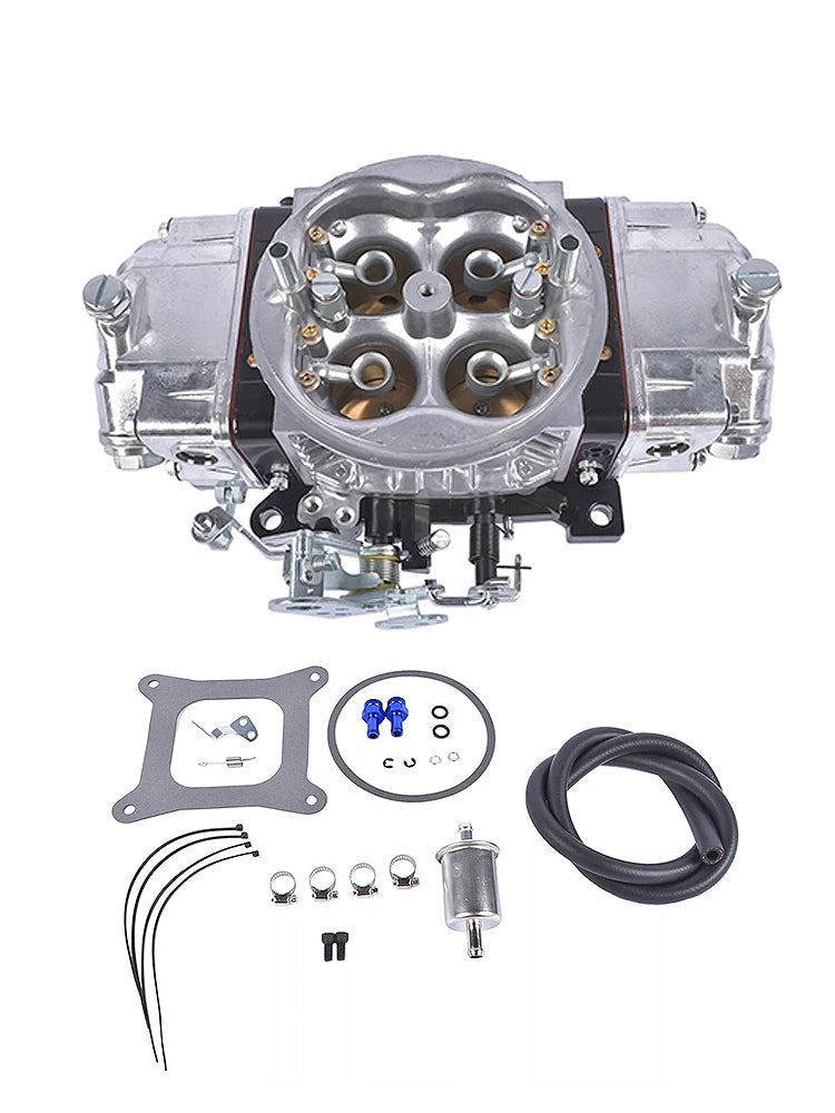 Carburateur BR-67200 à 4 corps, alésage carré, double 750 pi3/min, mécanique secondaire