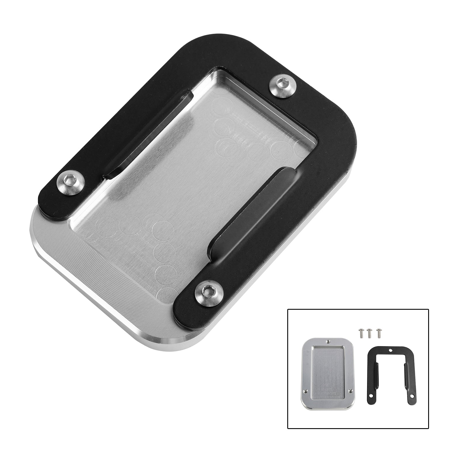 Plaque d'agrandissement de béquille pour INTERCEPTOR 650 2018-2023 GT 650 2019-2023