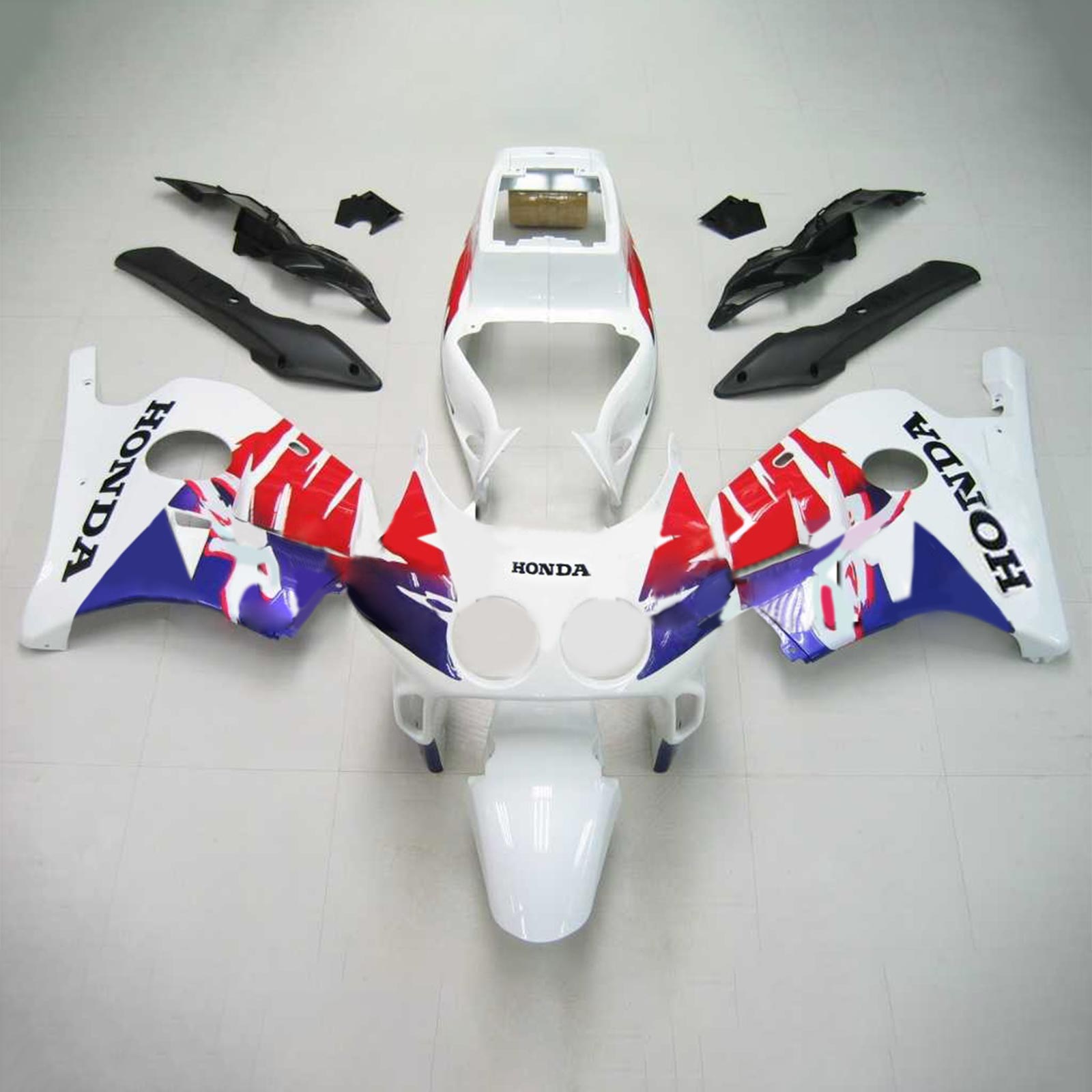 1990-1998 Honda CBR250RR MC22 Kit carenatura iniezione carrozzeria in plastica ABS