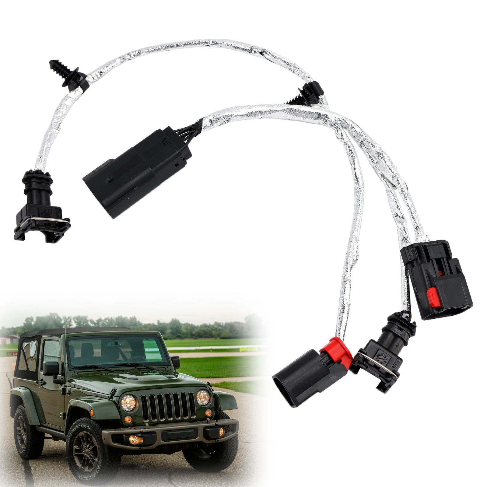 Cablaggio del sensore di pressione e temperatura dell'olio per Jeep Wrangler 2012-2016