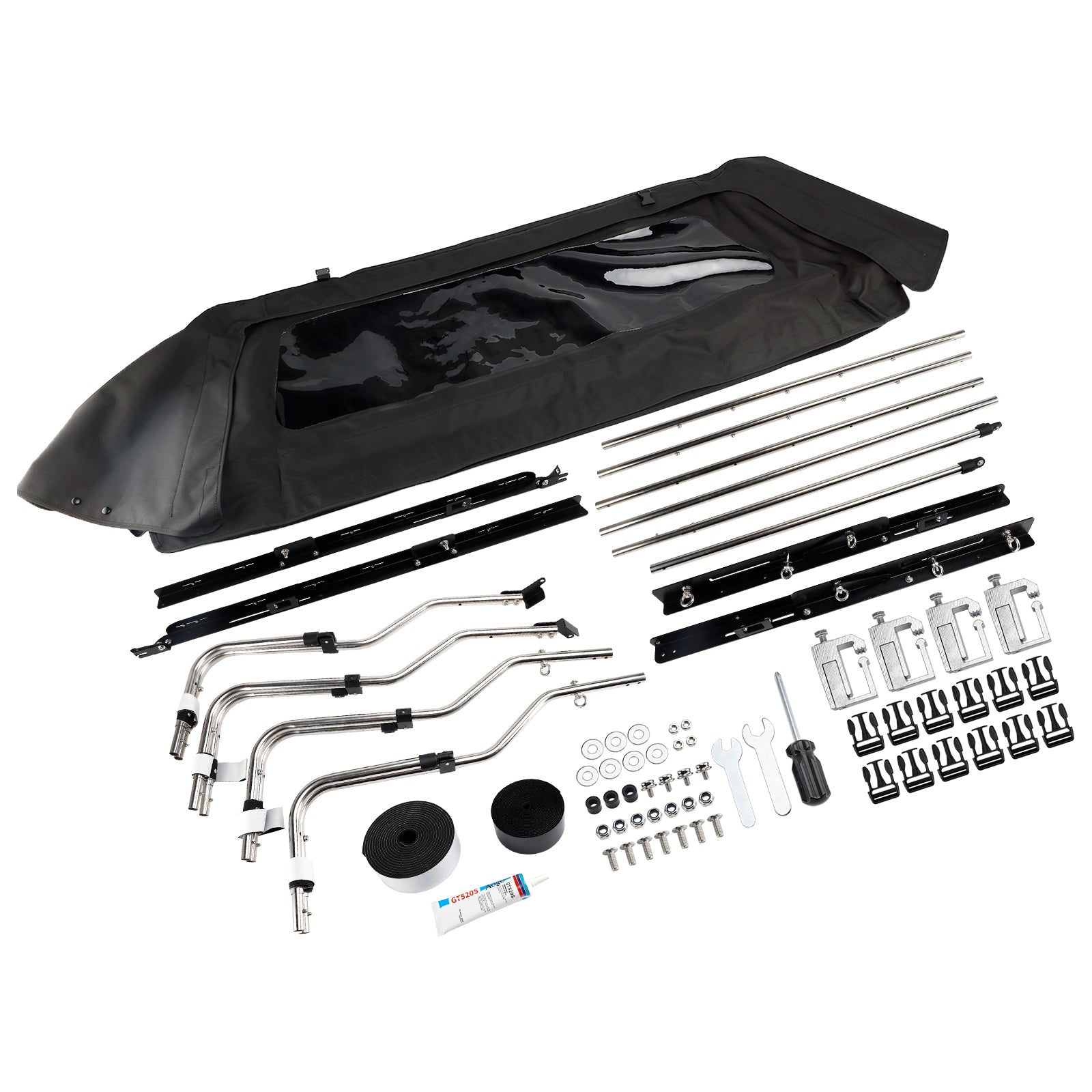 Prilagodljiva strešna streha Toyota Tundra 2022-2023, dimenzije : 1 682 × 1 602 mm