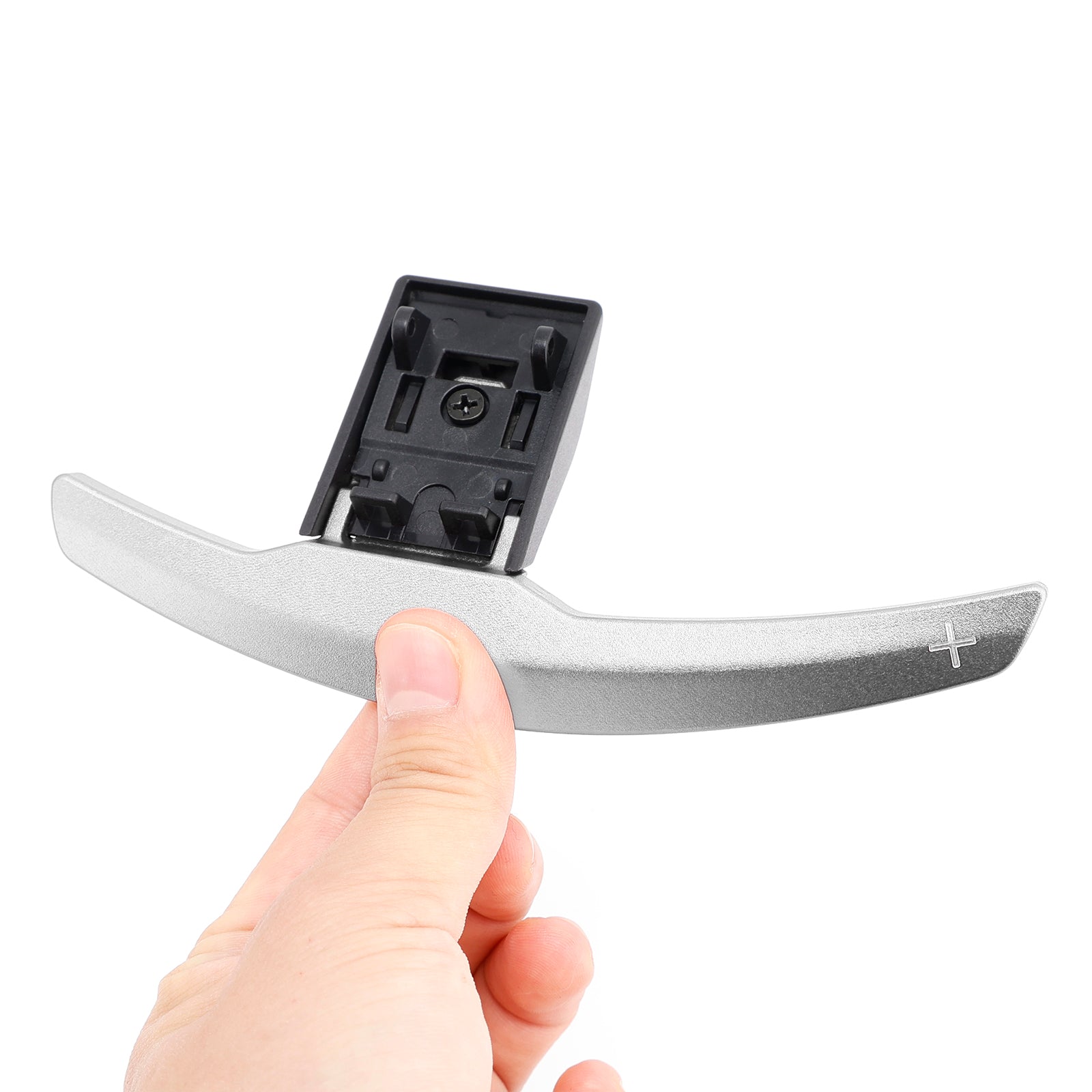 Rozszerzenie palet zmiany prędkości dla serii BMW F30 F31 F32 F10 x3 x5 srebrne aluminium