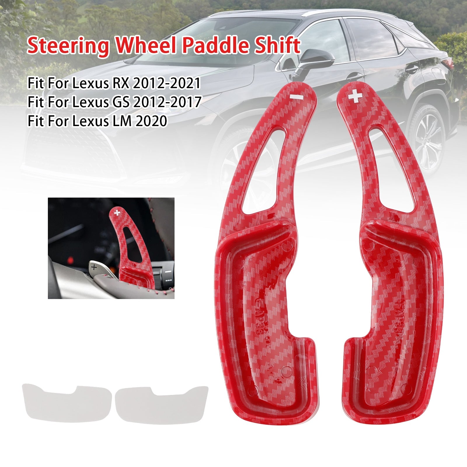 Extension de palettes de changement de vitesse au volant pour Lexus RX GX