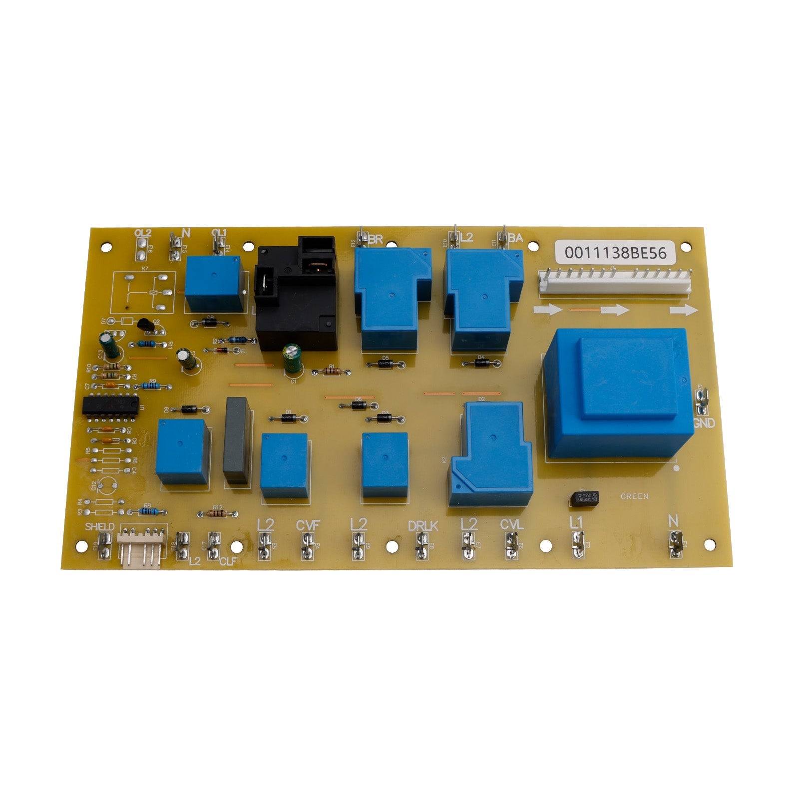 Uunin relekortti 92028 Dacorille, vaihto DE81-09179A