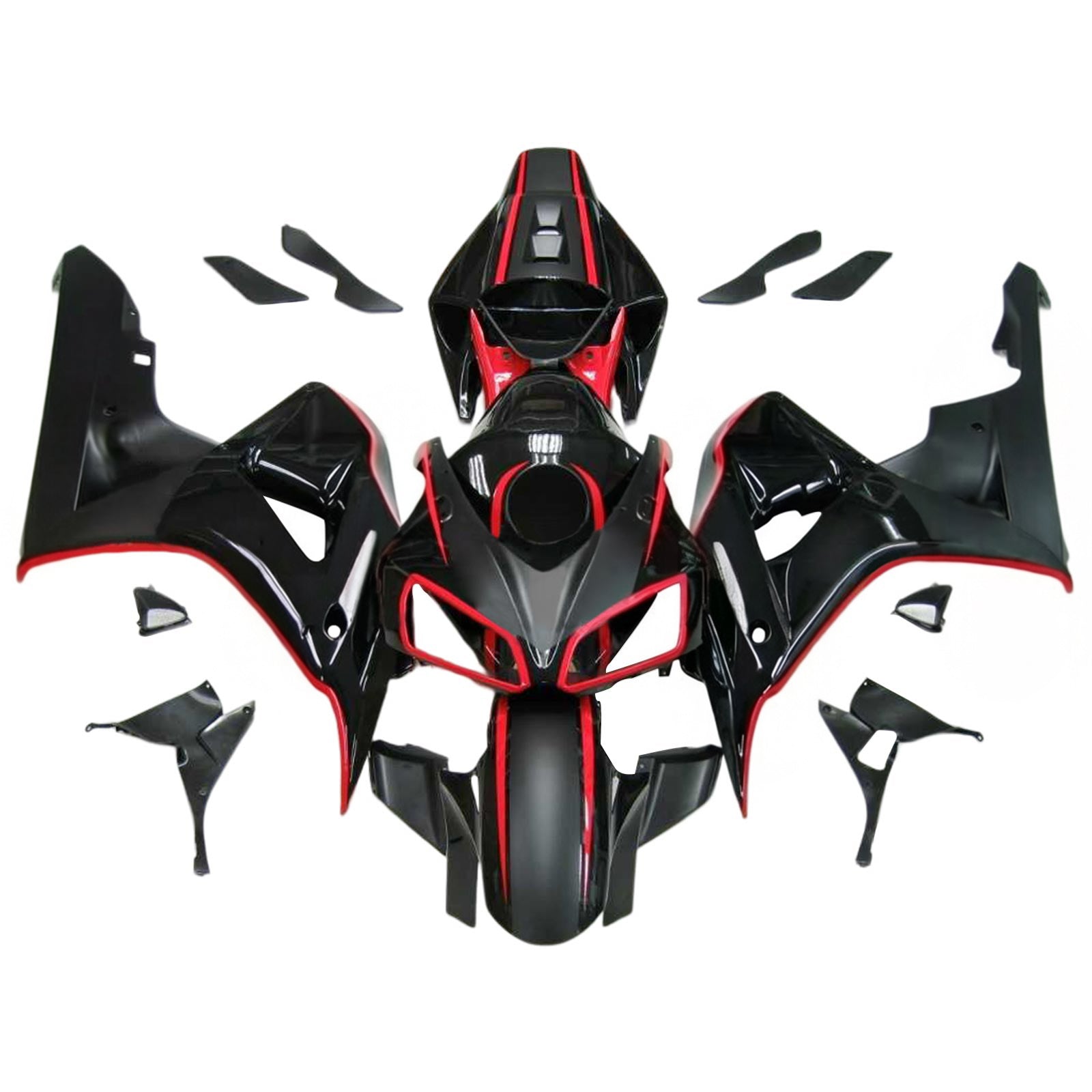 Kit de carénage injecté en plastique ABS pour Honda CBR1000RR 2006-2007