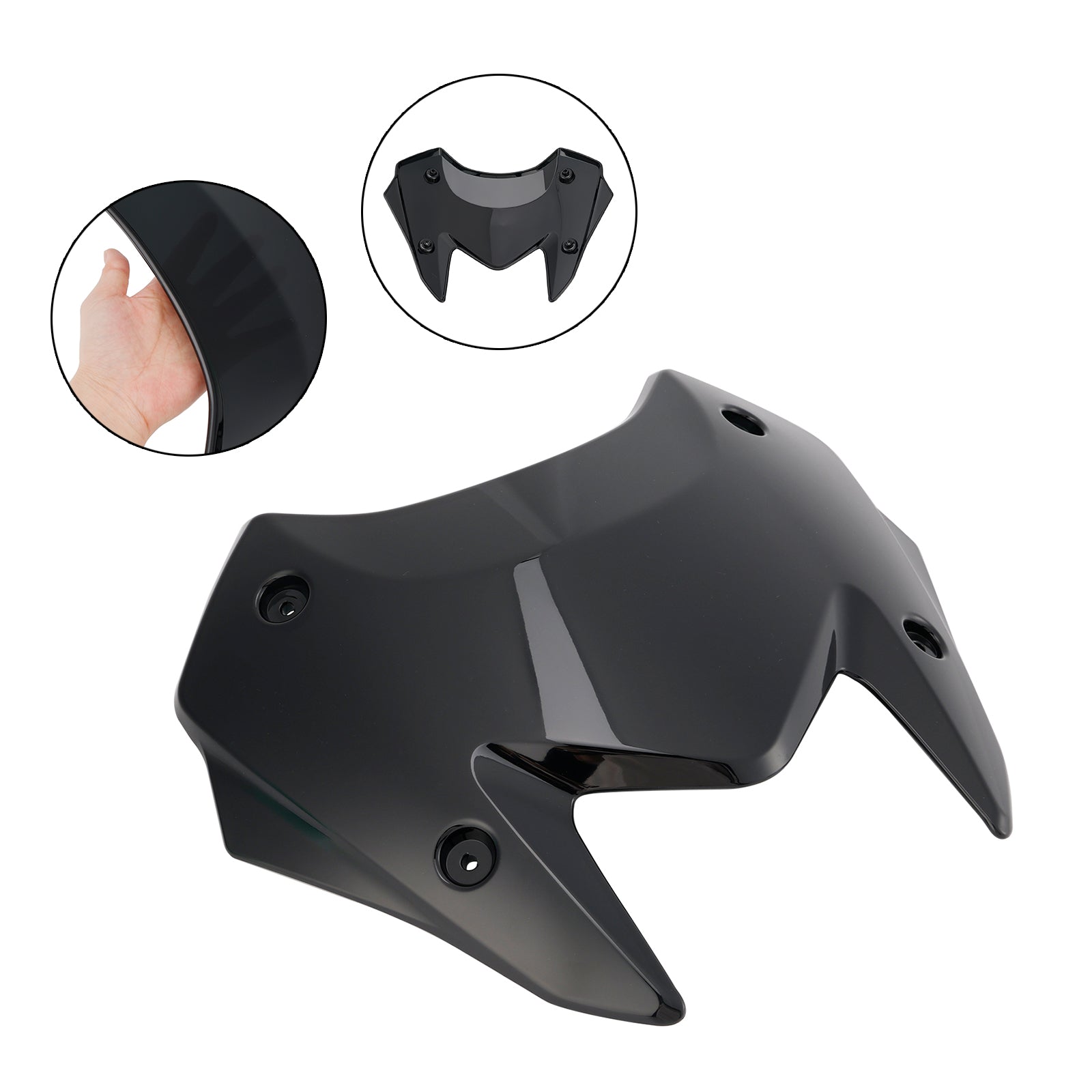 Vetrobransko steklo in podpora za Yamaha T-Max 560 2022-2024