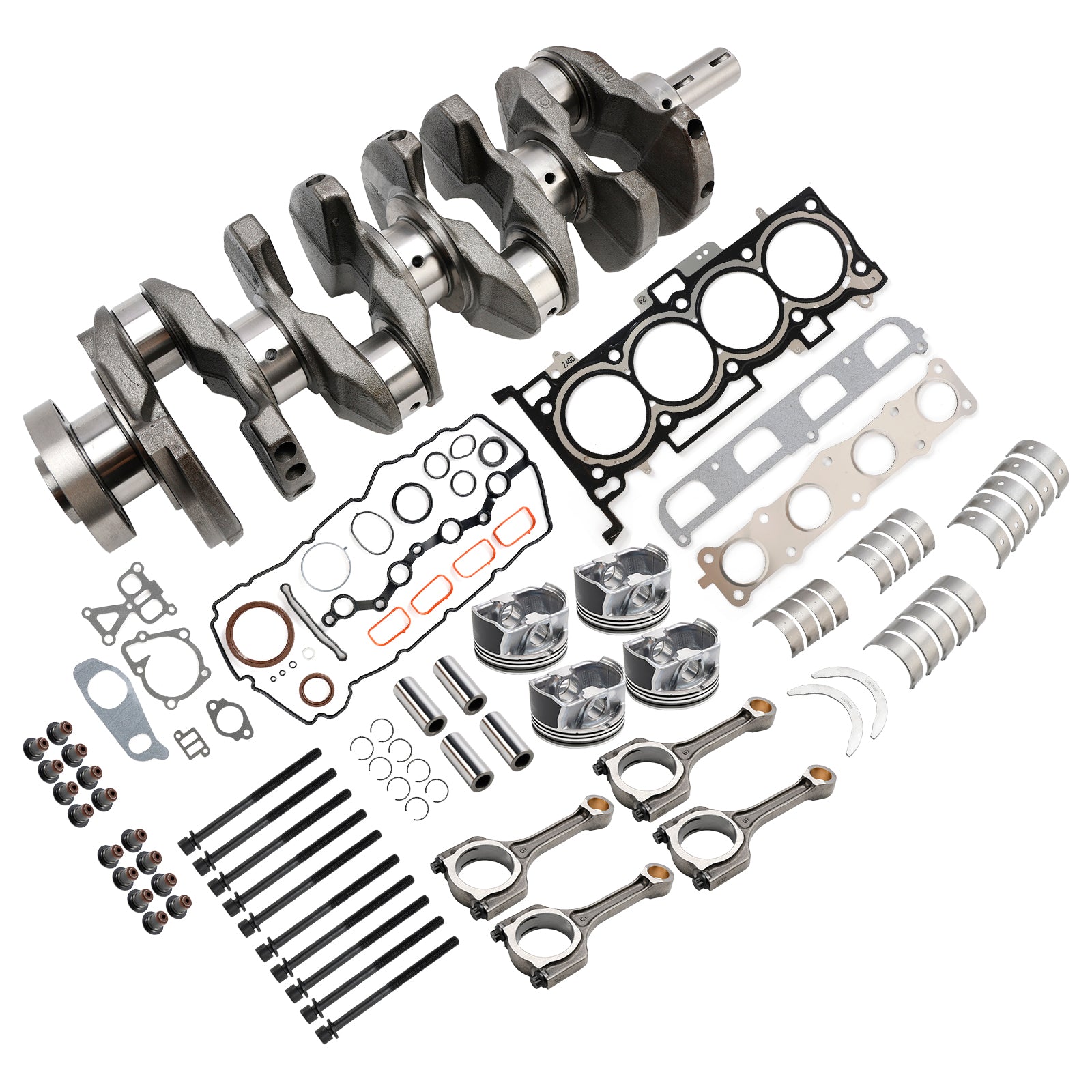 Kit de revisión y reconstrucción del motor HYUNDAI KIA Sorento G4KJ 2.4L Bielas del cigüeñal