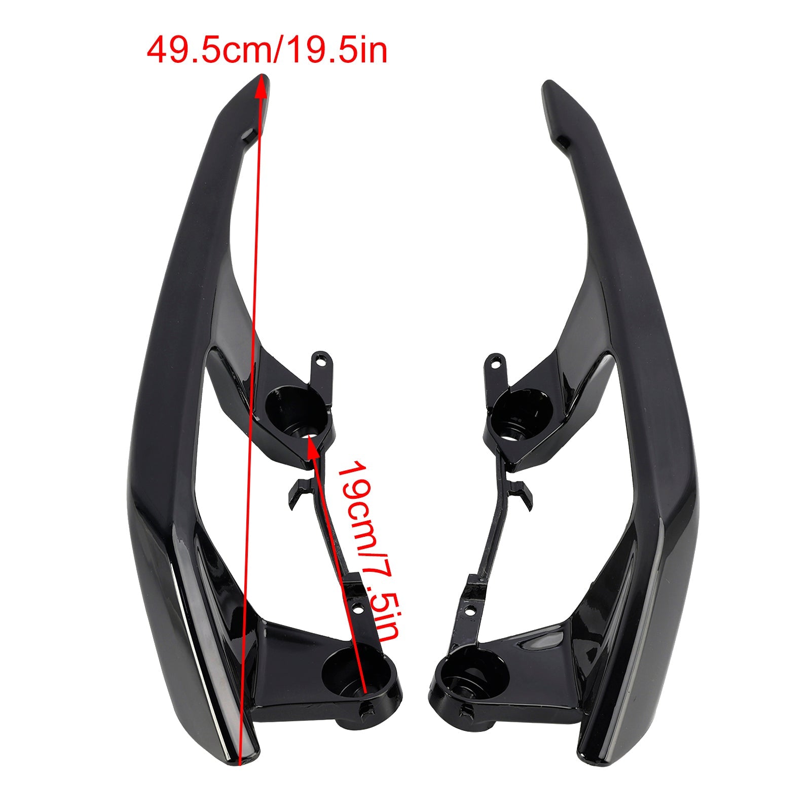 Reposabrazos del pasajero con soporte manual para Yamaha X-Max 300 2023-2024