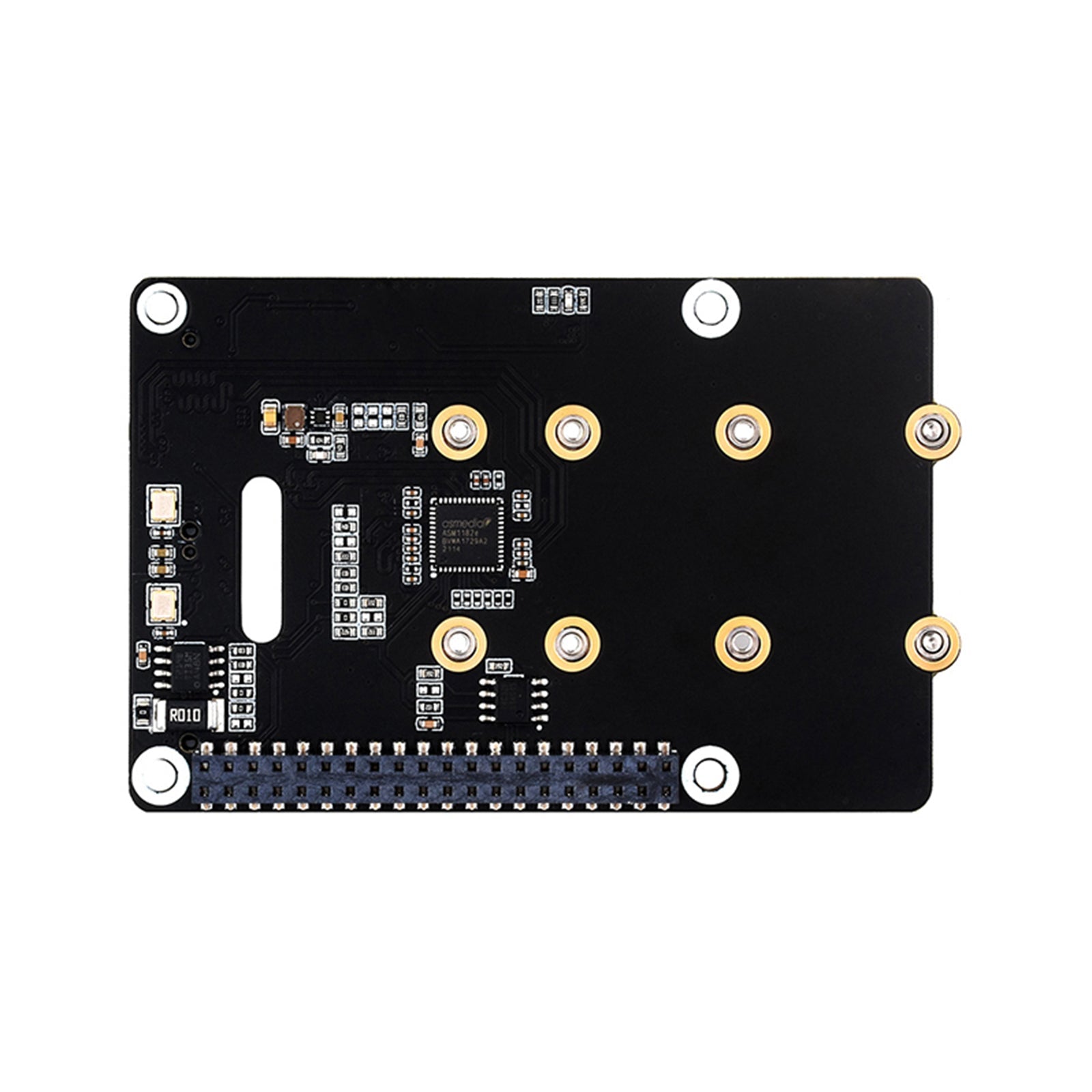 Raspberry Pi 5 PCIe tweekanaals roterende kaart Nvme-protocol dubbele M.2 harde schijf