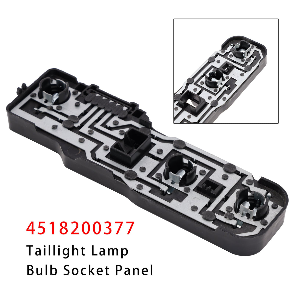 Support de feu arrière gauche 4518200377 pour Smart Fortwo 2008-2018