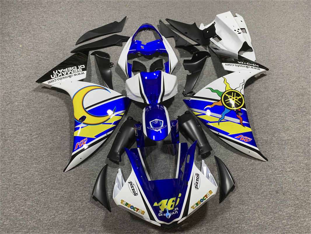 Injectie kuipkit, ABS Plastic carrosserie voor Yamaha YZF 1000 R1 2009-2011