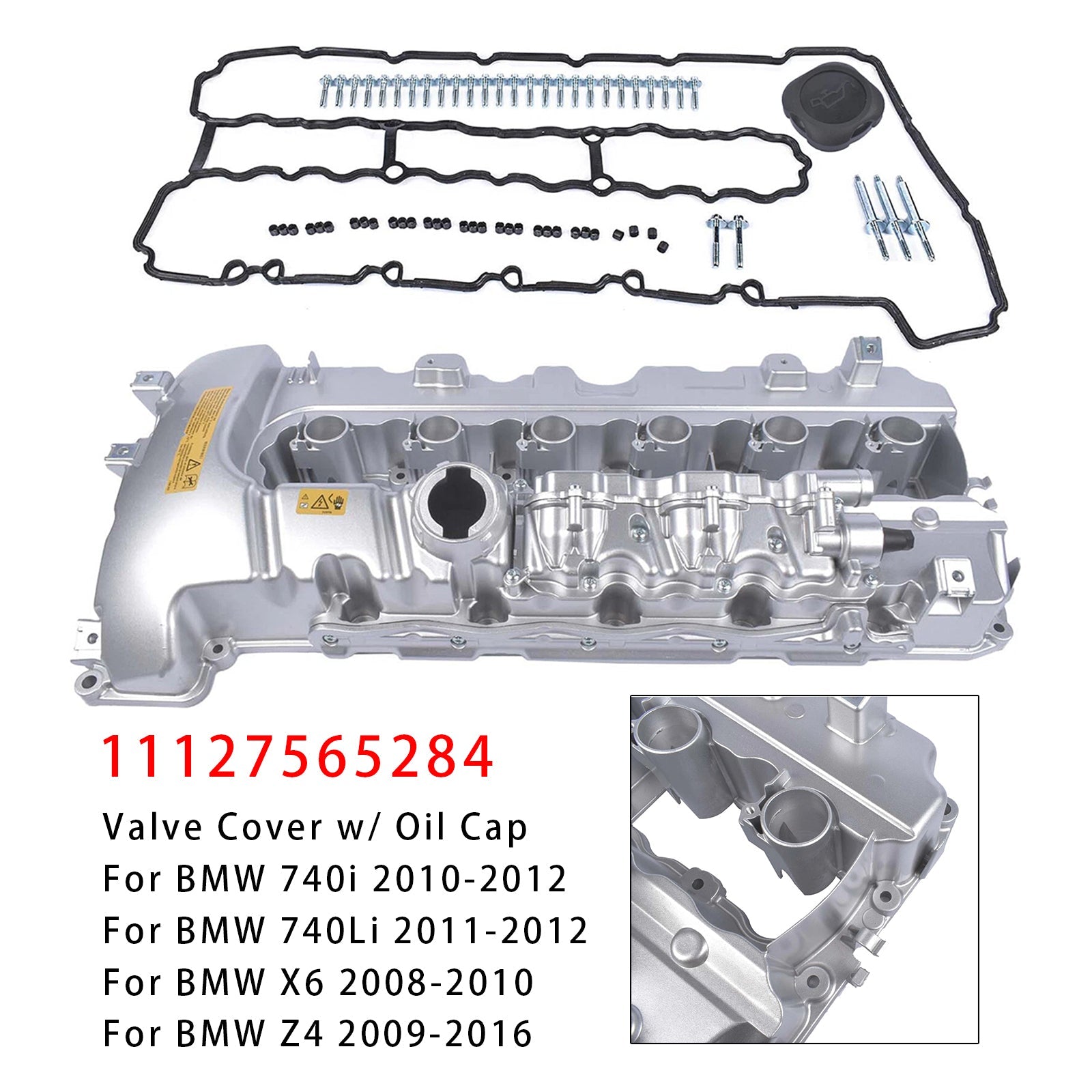 Tapa de balancines 11127565284 para BMW 335i (2011-2013) y BMW 335is (2007-2010)