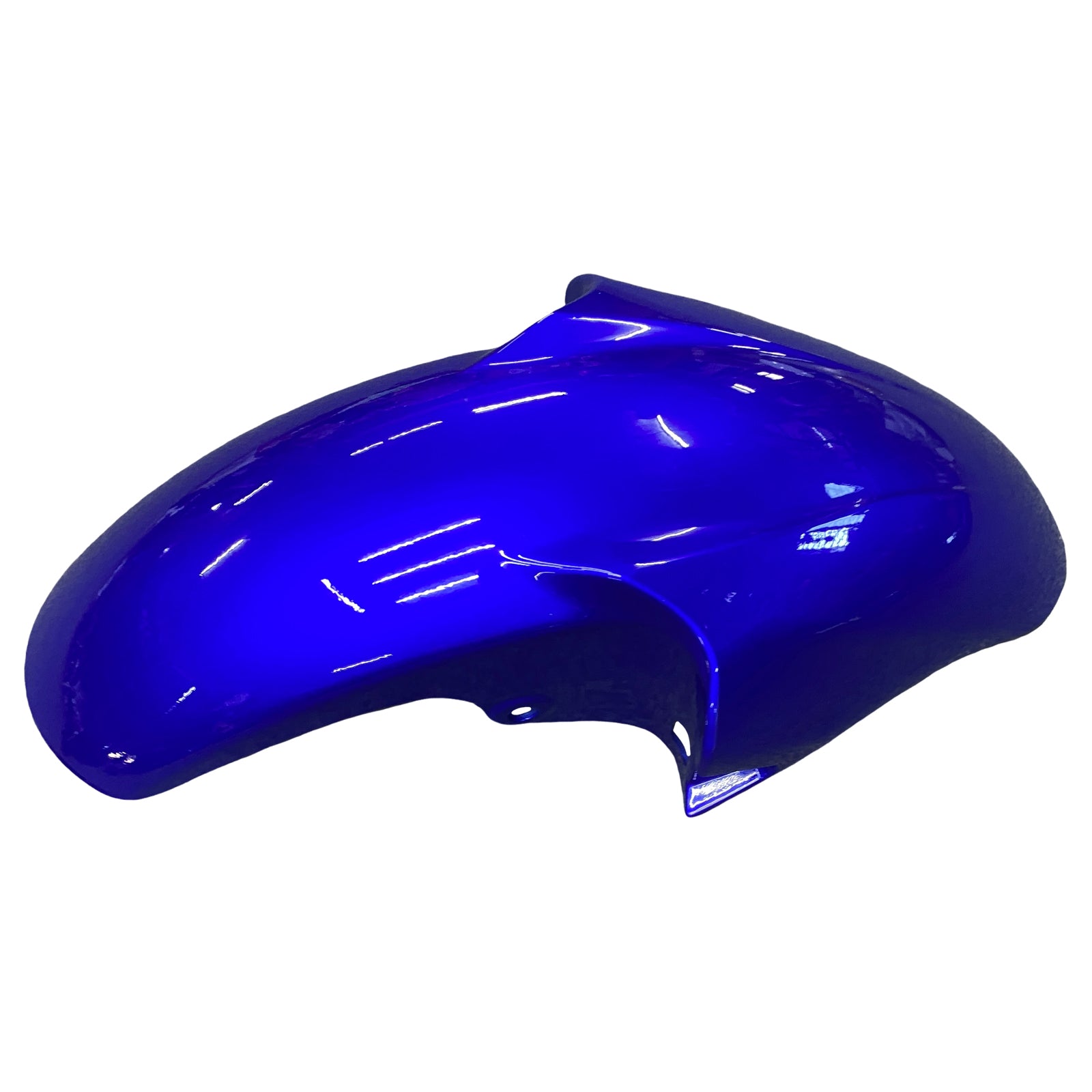 Kit de carénage en plastique ABS moulé par injection bleu et blanc pour Yamaha YZF R6 1998-2002