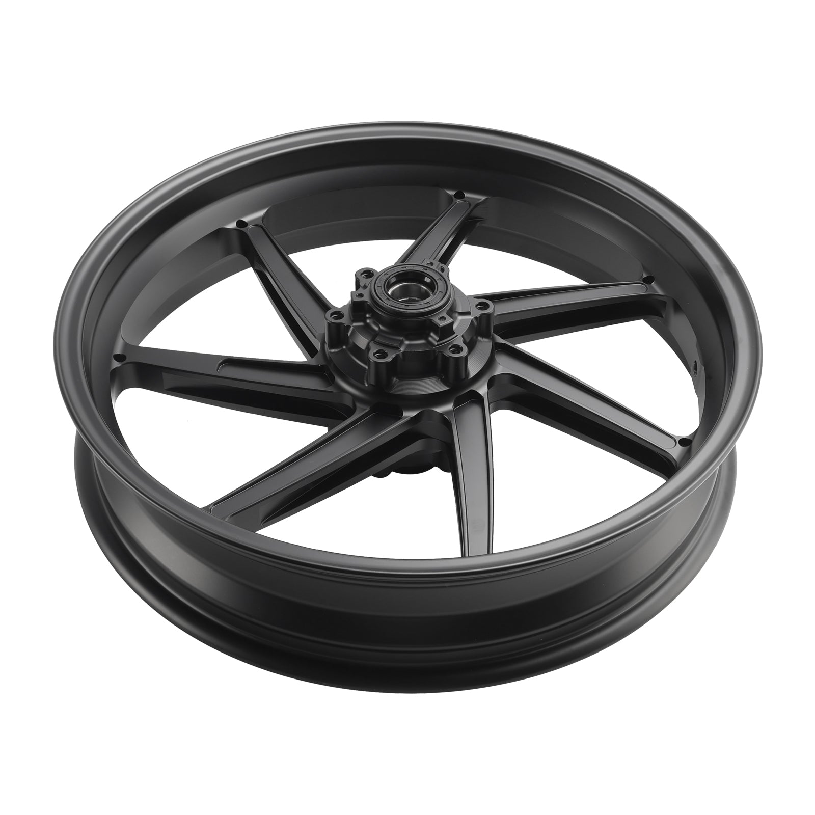 Jante de roue avant en aluminium noir brillant pour BMW M 1000 R 2019-2024