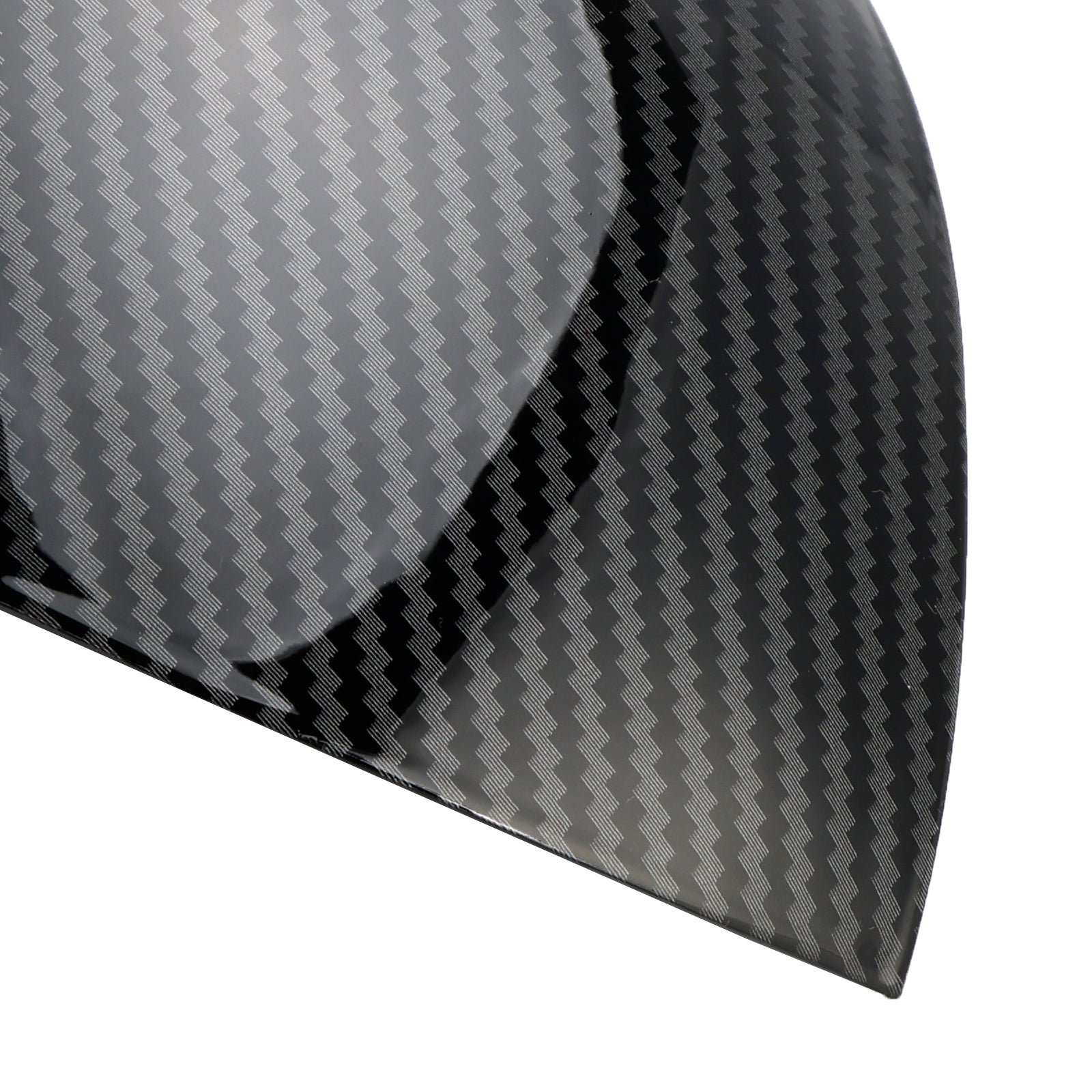 Coques de rétroviseurs extérieurs (2 pièces) à motif fibre de carbone brillant pour BMW X3/X4/IX3 (2018-2022)