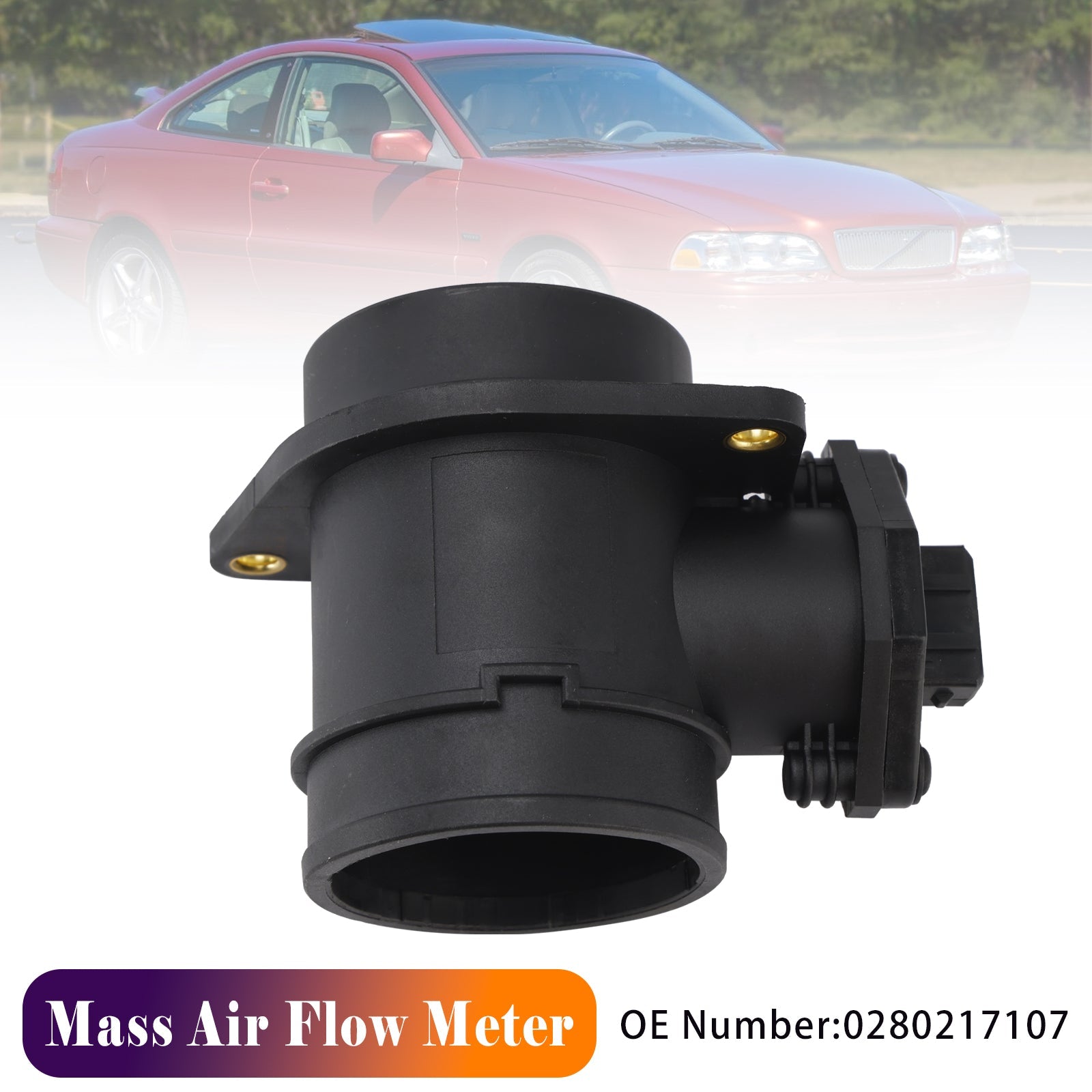 Capteur de débit d'air massique (MAF) 0280217107 pour Volvo 850 C70 S70 2.3L 1994-1998