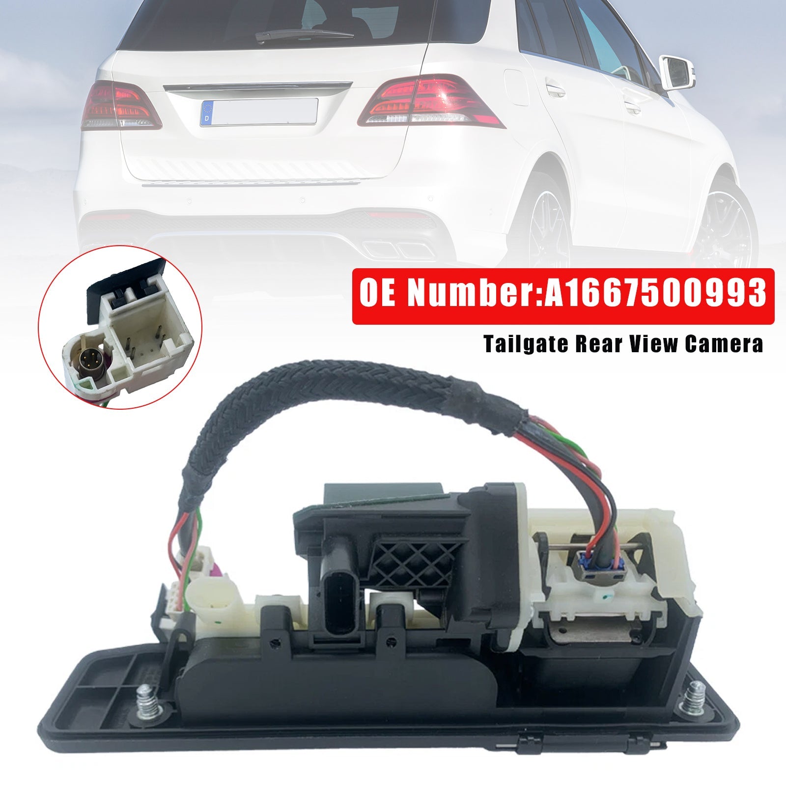 Caméra de recul de hayon Mercedes-Benz GLA200 GLA250 GLA45 AMG A1667500993