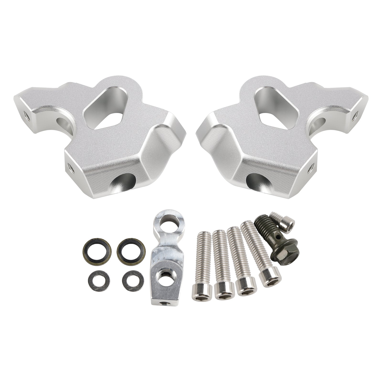 Kit de refuerzo de refuerzo del manillar CNC para BMW R 1300 GS Adventure (2024+) 2023-2024 H = 38 mm