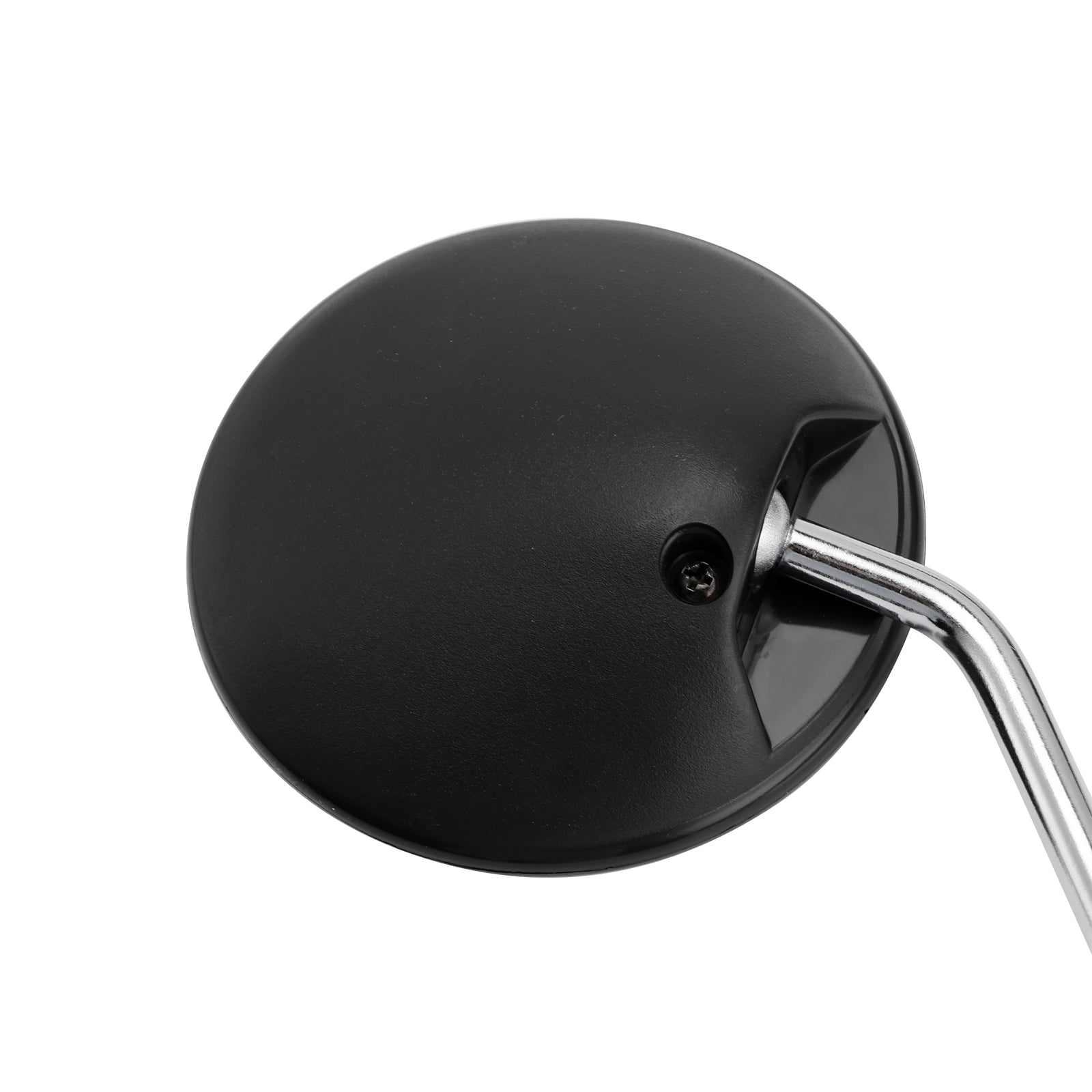 Paire de rétroviseurs ronds noirs pour scooter/cyclomoteur Piaggio Vespa, diamètre 8 mm, compatibilité universelle