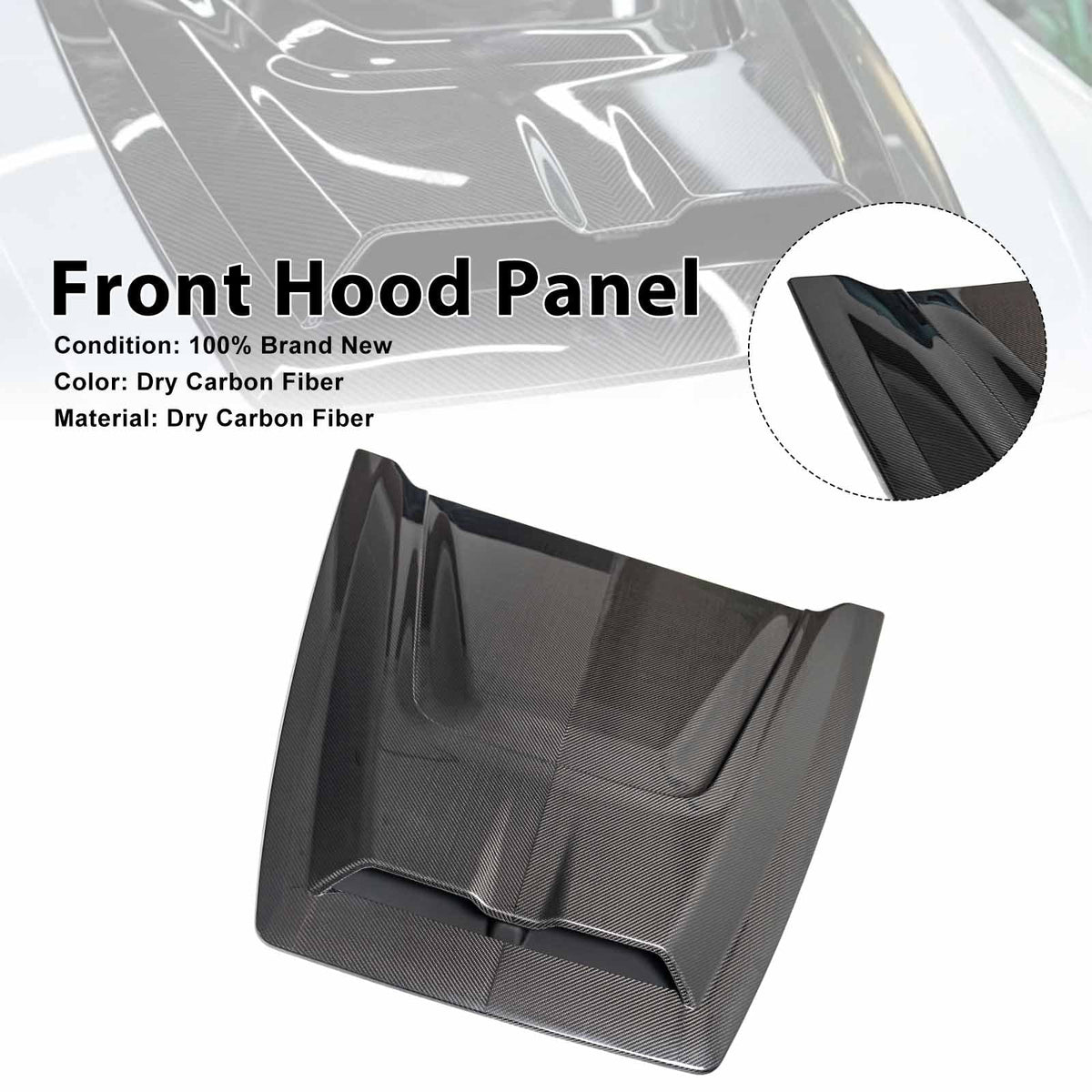 Panneau de capot avant compatible avec Mercedes-Benz Classe G W465 B800 (à partir de 2025) - Mise à niveau style B800