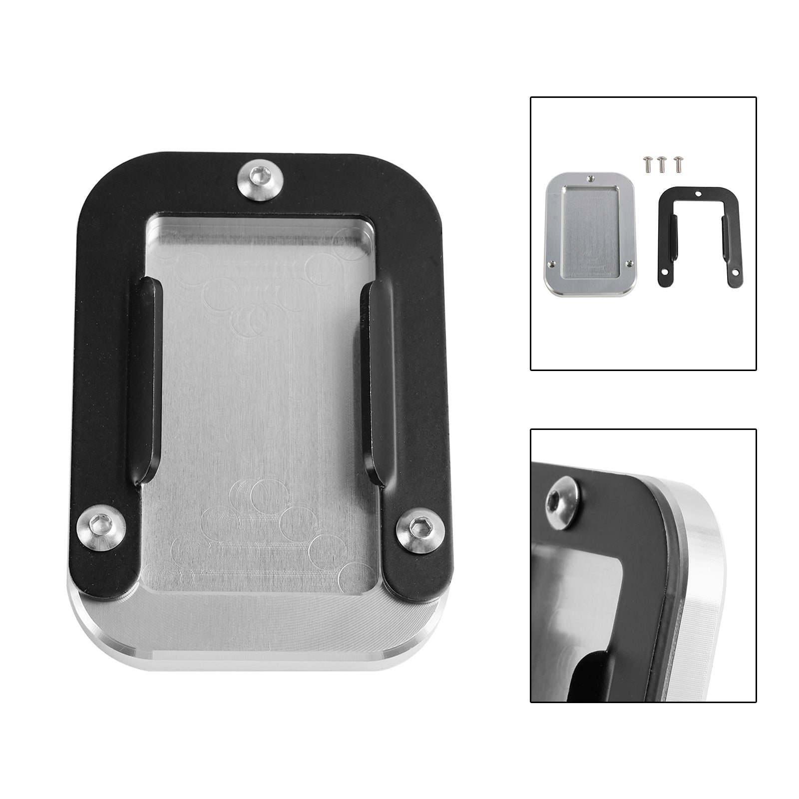 Plaque d'agrandissement de béquille pour INTERCEPTOR 650 2018-2023 GT 650 2019-2023