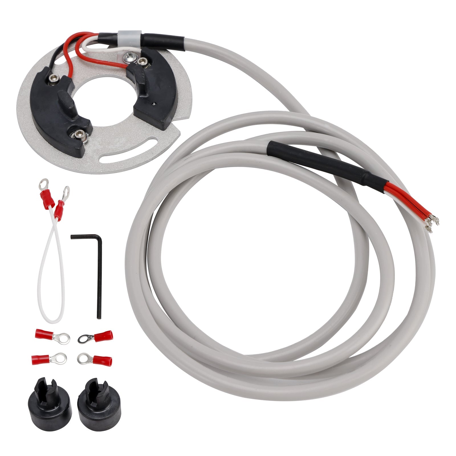 Systeem van&Elektronische ontsteking voor Big Twin Carb-modellen 1970-2003 - Enkel vuur