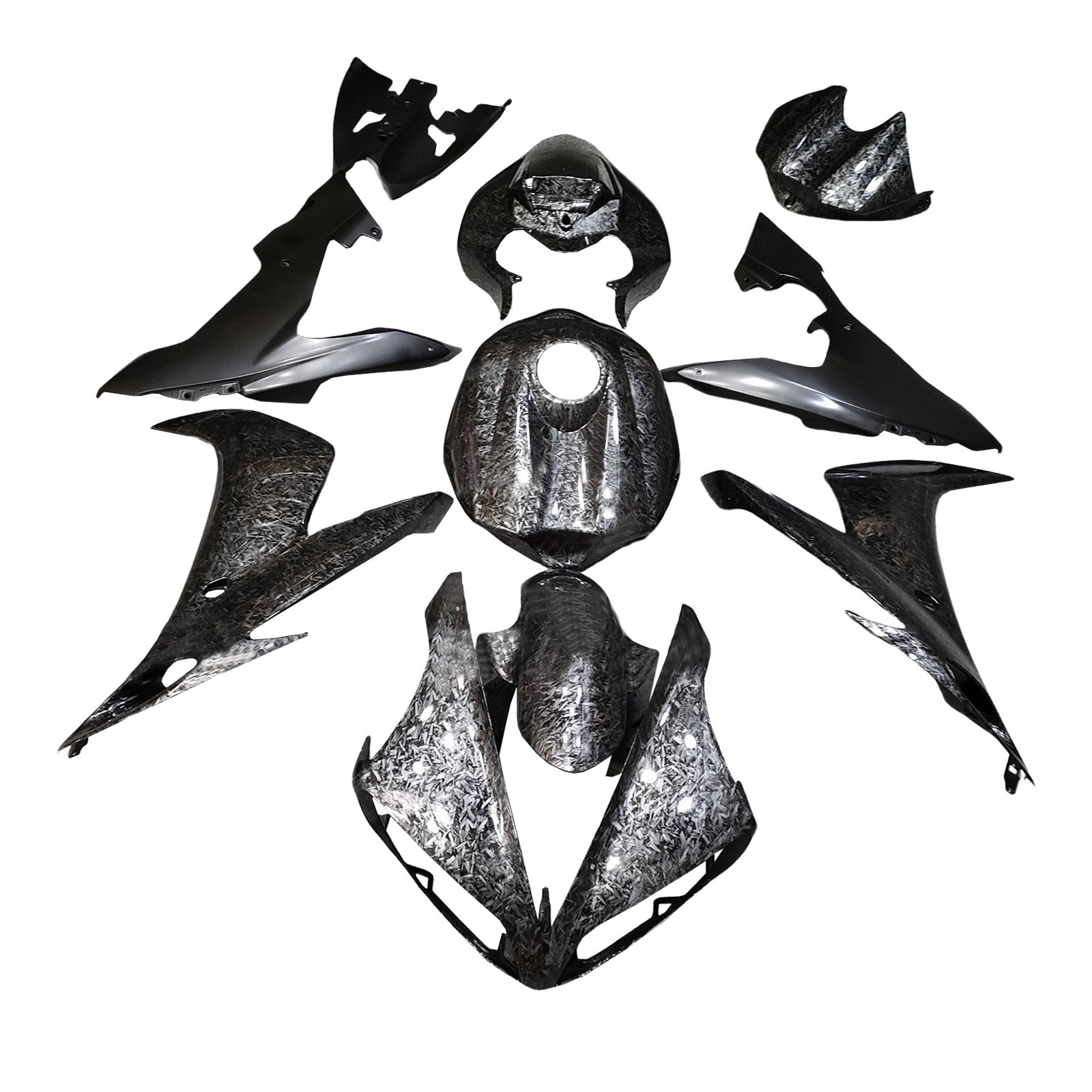 Kit carenatura iniettata in plastica ABS per Yamaha YZFR1 YZF-R1 2004-2006