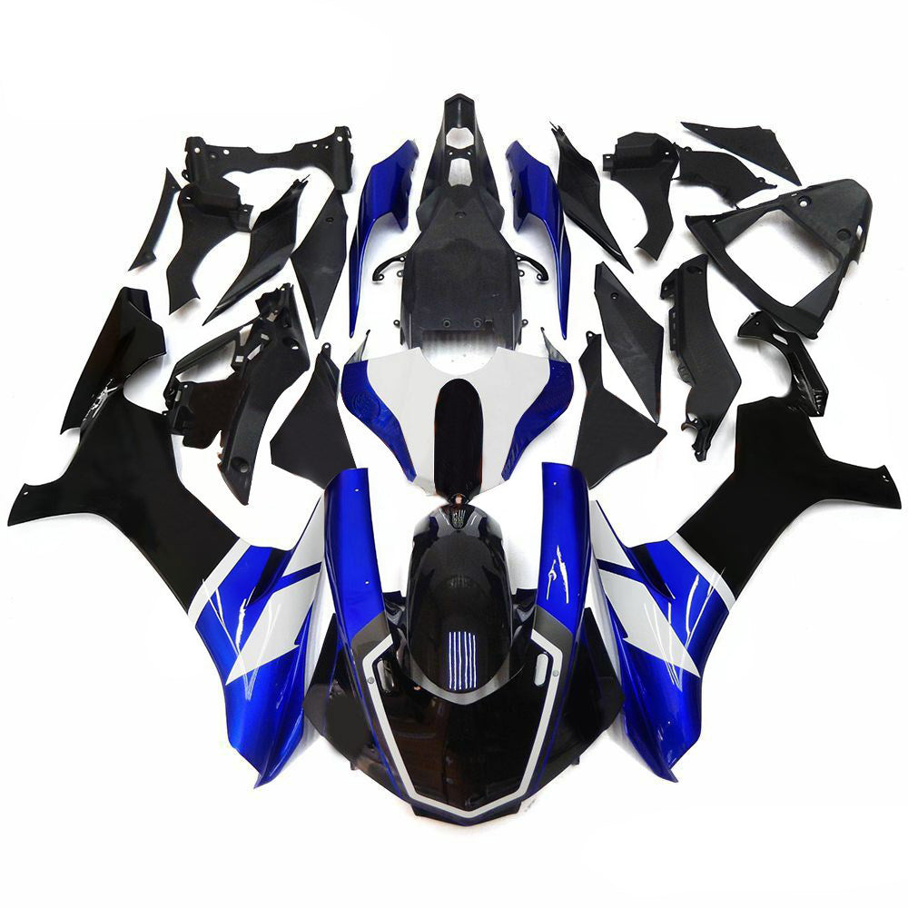 Kit de carénage en plastique ABS injecté compatible avec Yamaha YZF 1000 R1 2015-2019