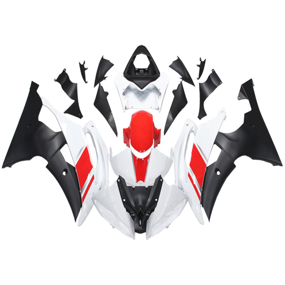 Kit de carénage à injection en plastique ABS pour Yamaha YZF 600 R6 2008-2016