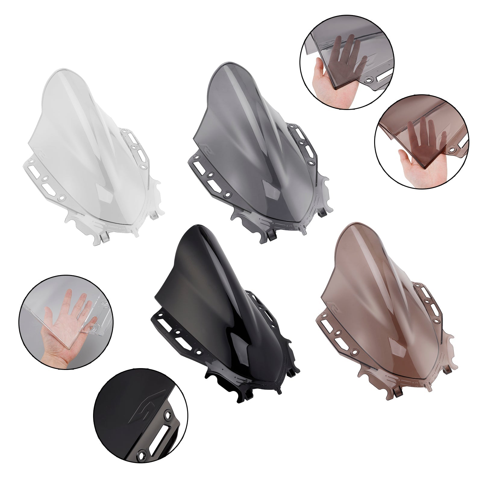 Pare-brise pour YAMAHA YZF R15 V4 2021-2024