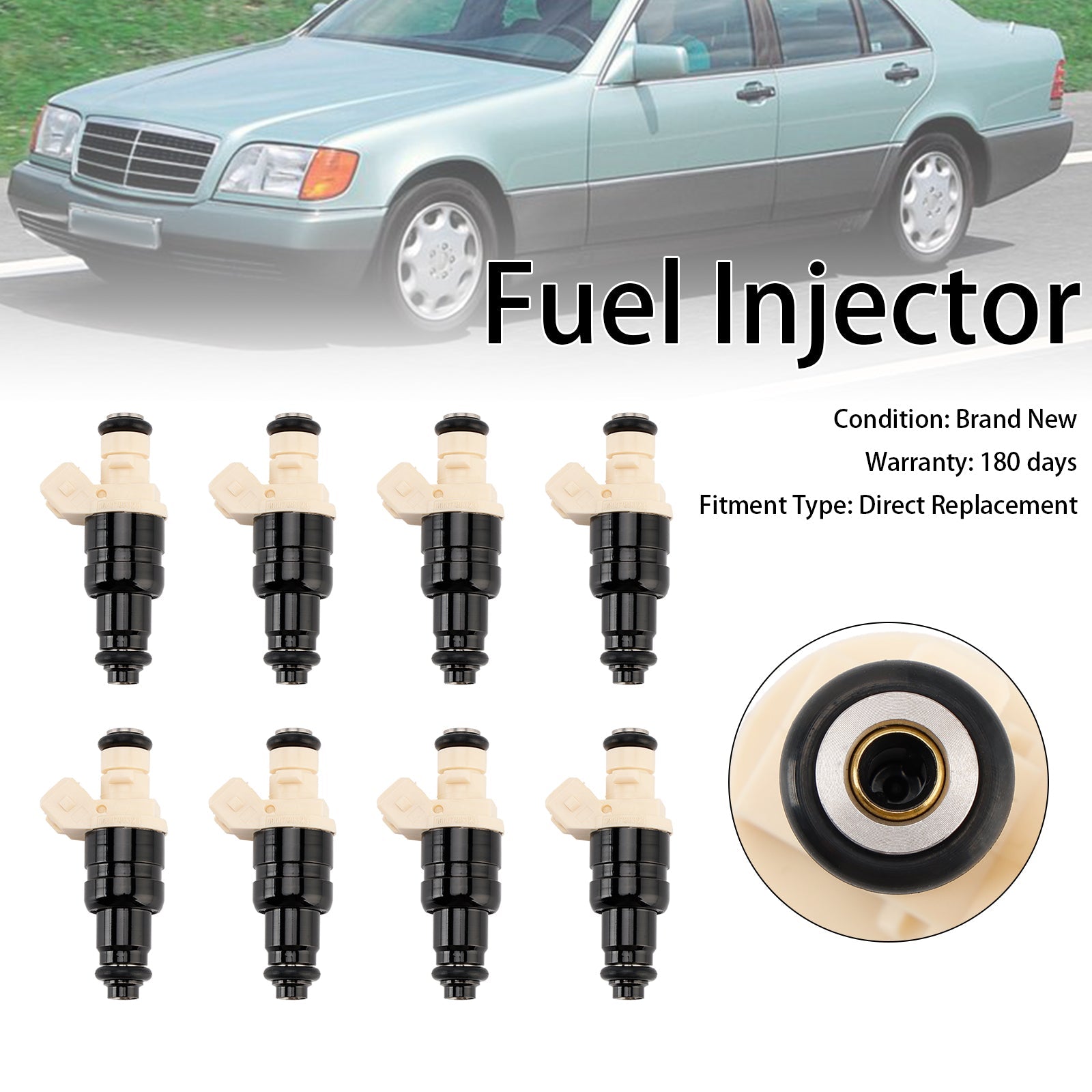 Inyector de combustible MERCEDES W124  W140  W210 R129 8 piezas 0000788323 A0000786523