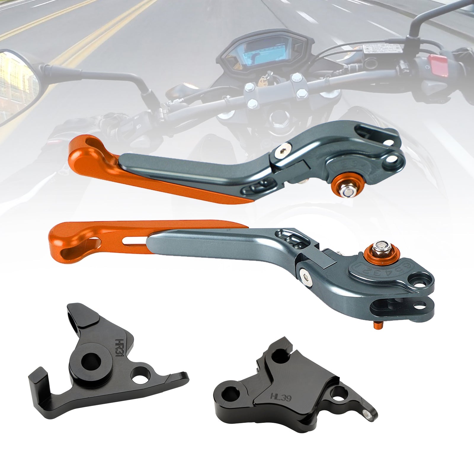 Levier de frein d'embrayage réglable pour CFMOTO 450SS 450SR 21-23 450NK 23-24