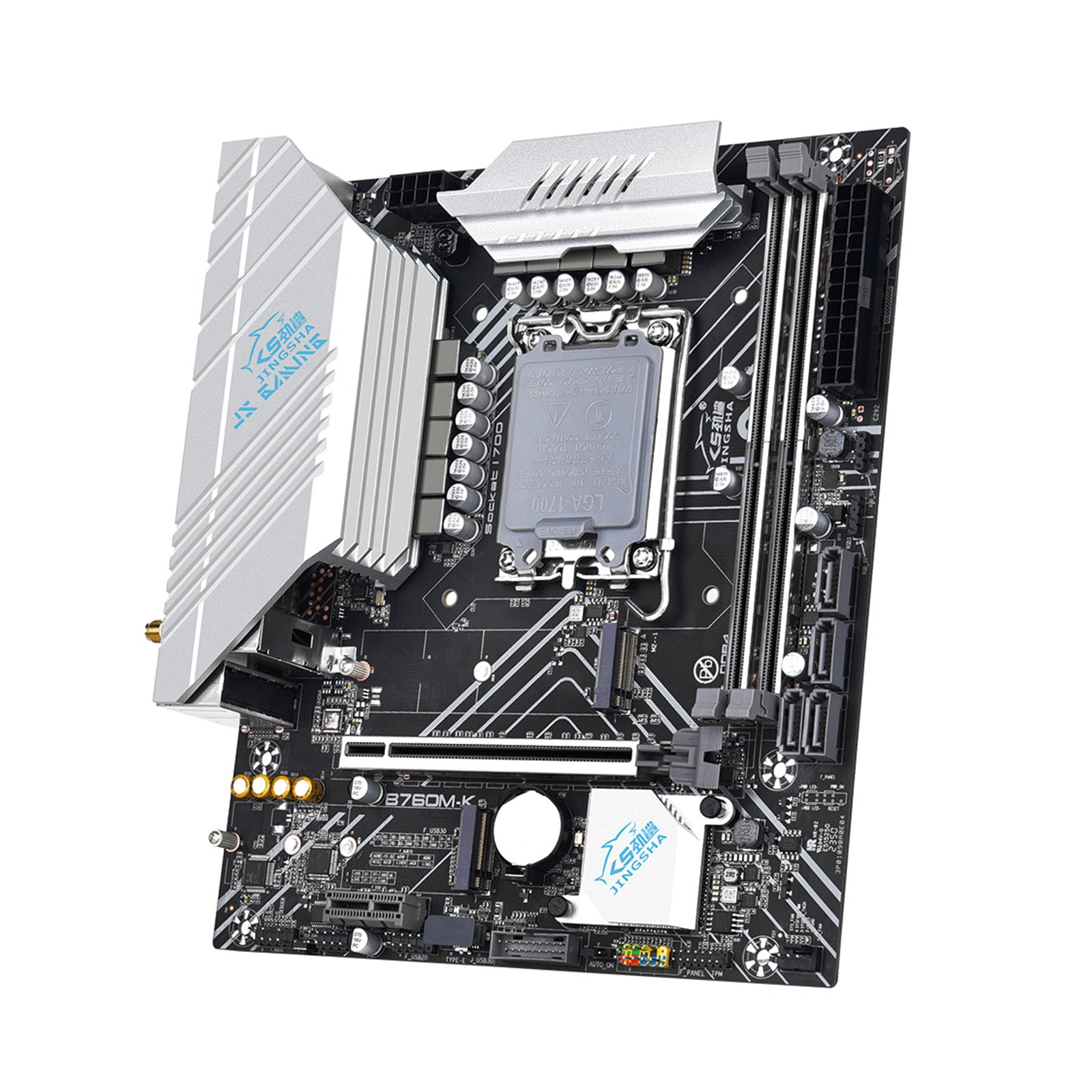 Carte mère B760M-K LGA-1700 broches, mémoire DDR4, double Interface M.2, prend en charge le WIFI