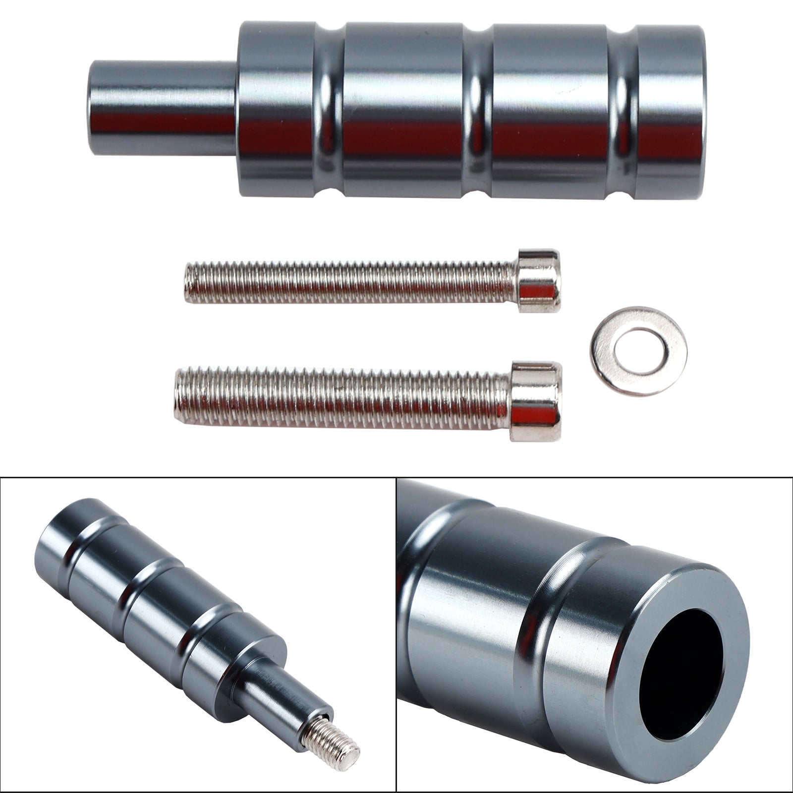 M6 M8 Aluminium Support de fixation de phare moto Cafe Racers universel titane