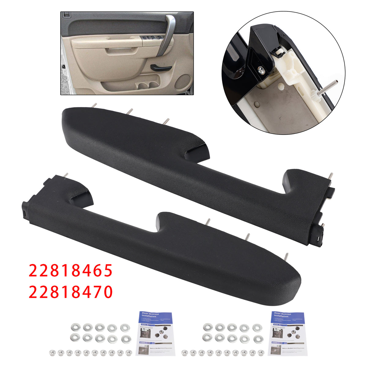 Reparatur der vorderen Armlehne für Chevrolet Silverado 1500 (2010–2013) – Teilenummer :  22818465