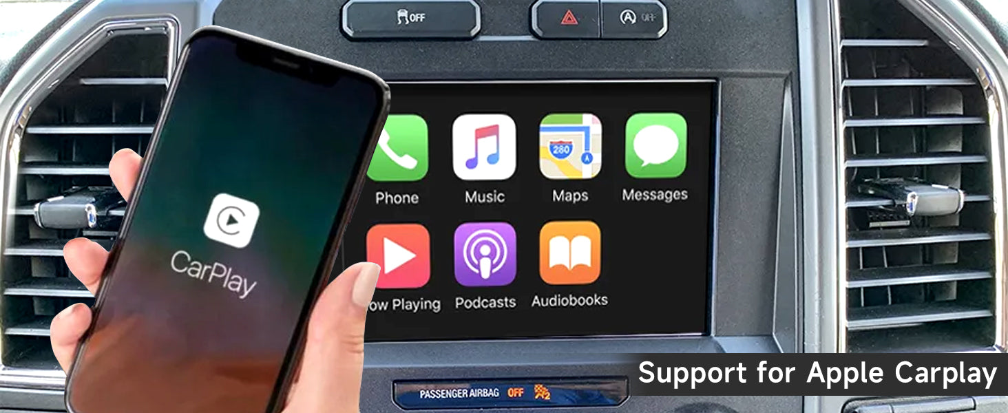Module d'interface de mise à niveau Apple USB CarPlay pour Ford F-150 2017-2020 Sync 3 Media Hub HC3Z-19A387-H