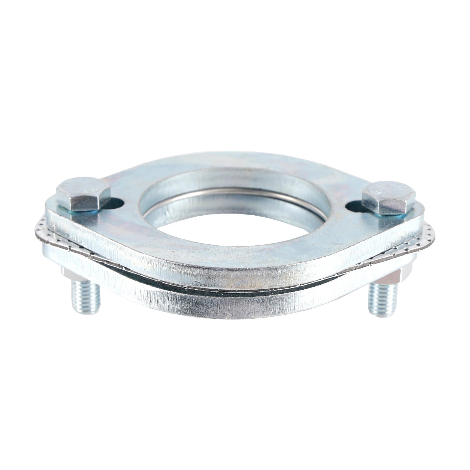 2 brides en acier 2,5"" pouces 64 mm pour joint de réparation d'échappement de tuyau et boulons