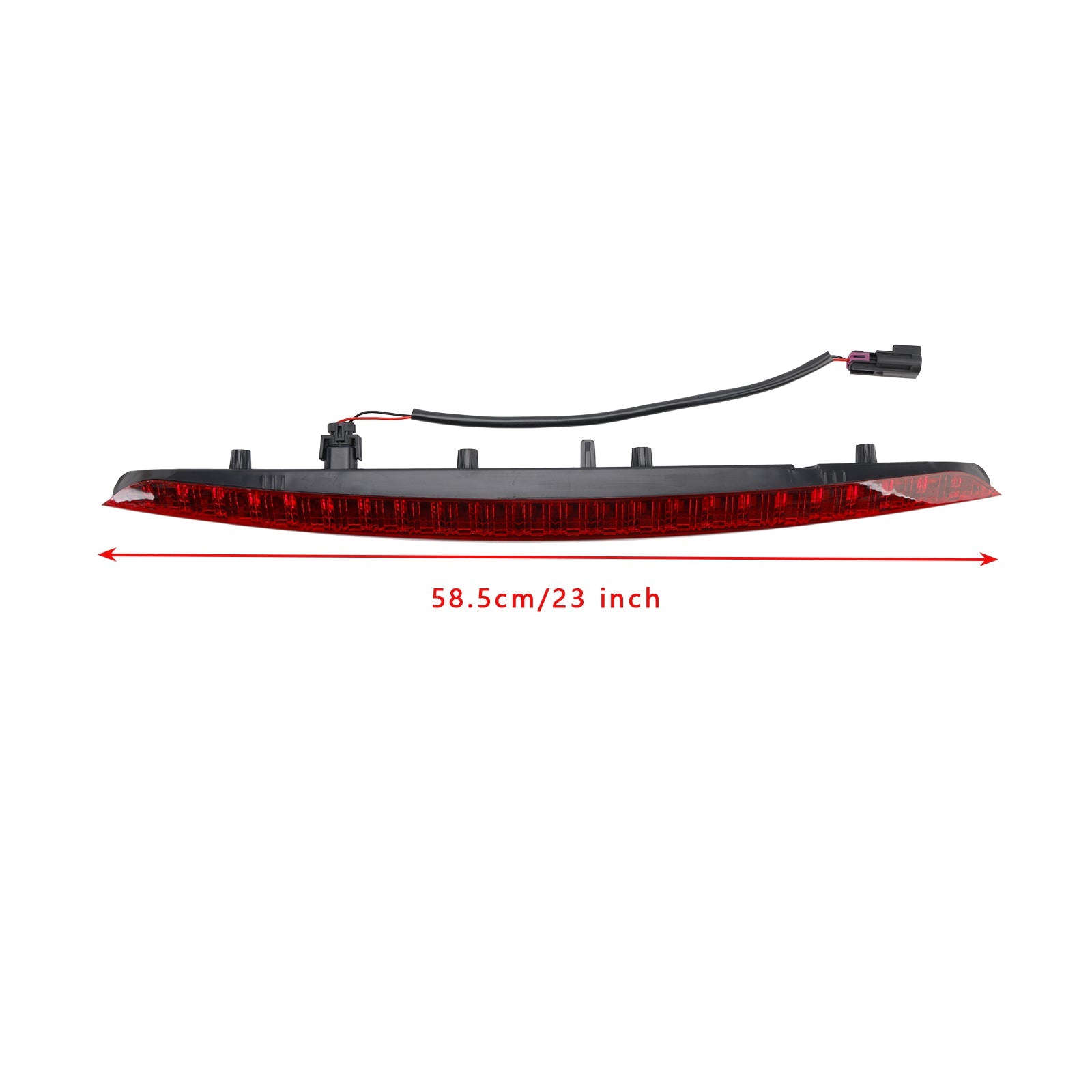 Verhoogde achterste stoplicht voor Lincoln MKX 2016-2018, rode lens FA1Z-13A613-ABB