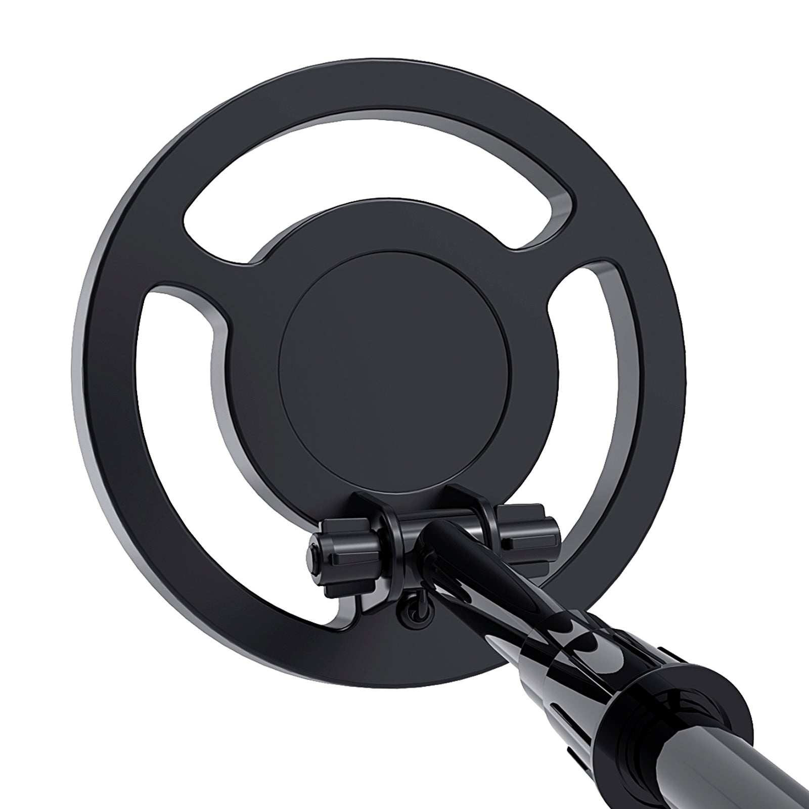 Detector de metales GT260 para niños resistente al agua con bobina de búsqueda de 6,3 pulgadas, color negro