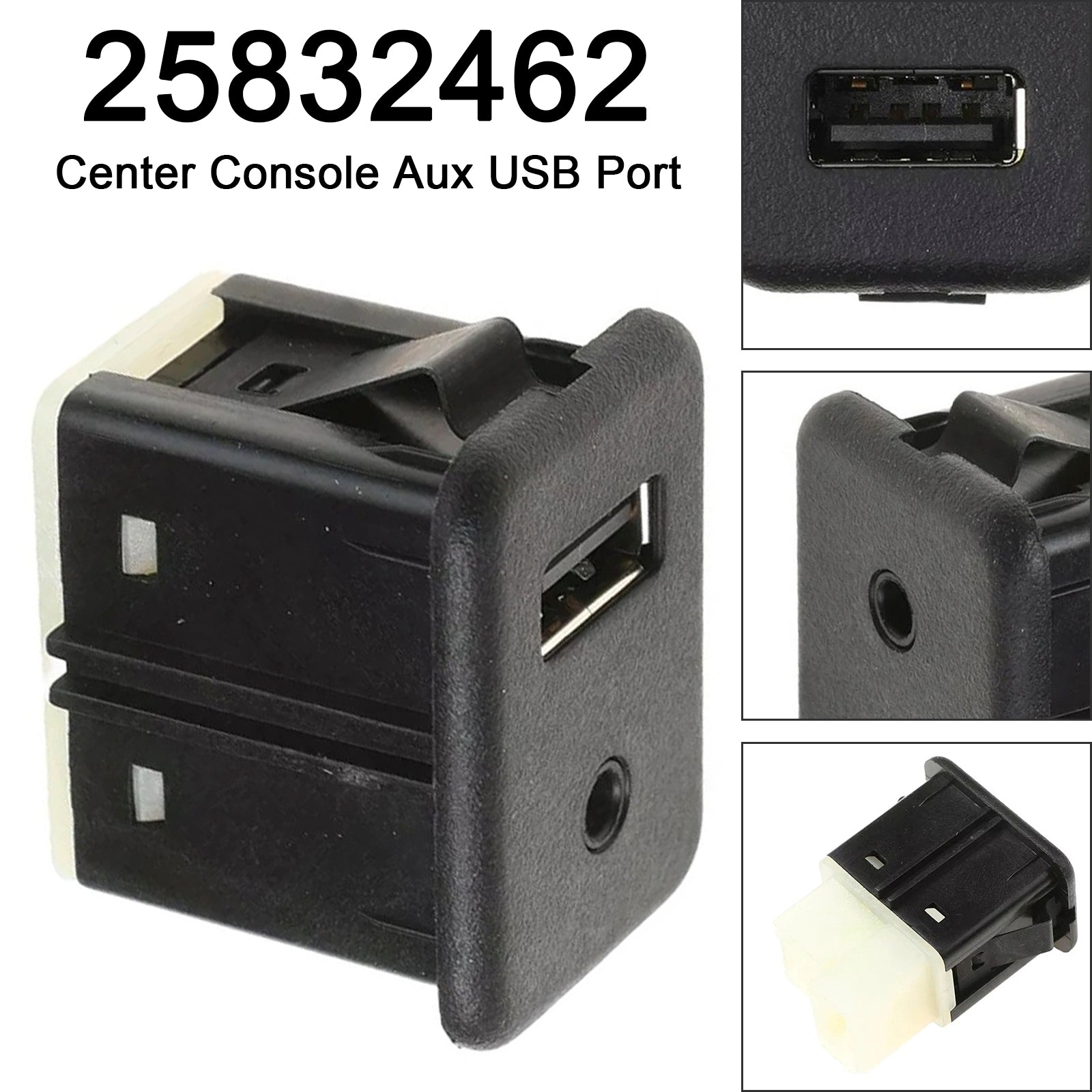 Console centrale Aux Port USB 25832462 pour Camaro 2010 2011 2012 2013 2014 2015