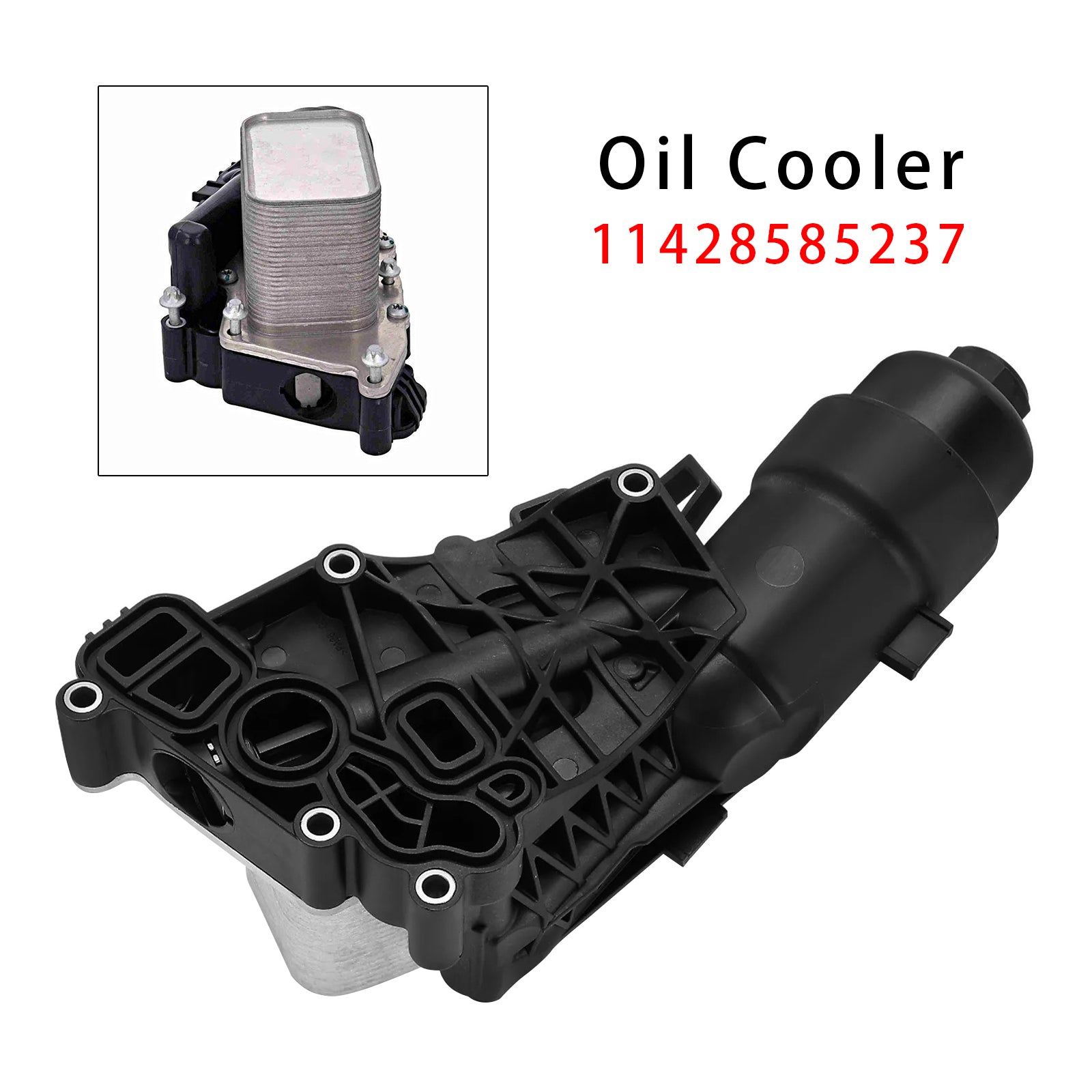 Boîtier de filtre à huile pour Mini Mini F56 Cooper 1.5 Hatch 2013-2024 11428585237 11428513948