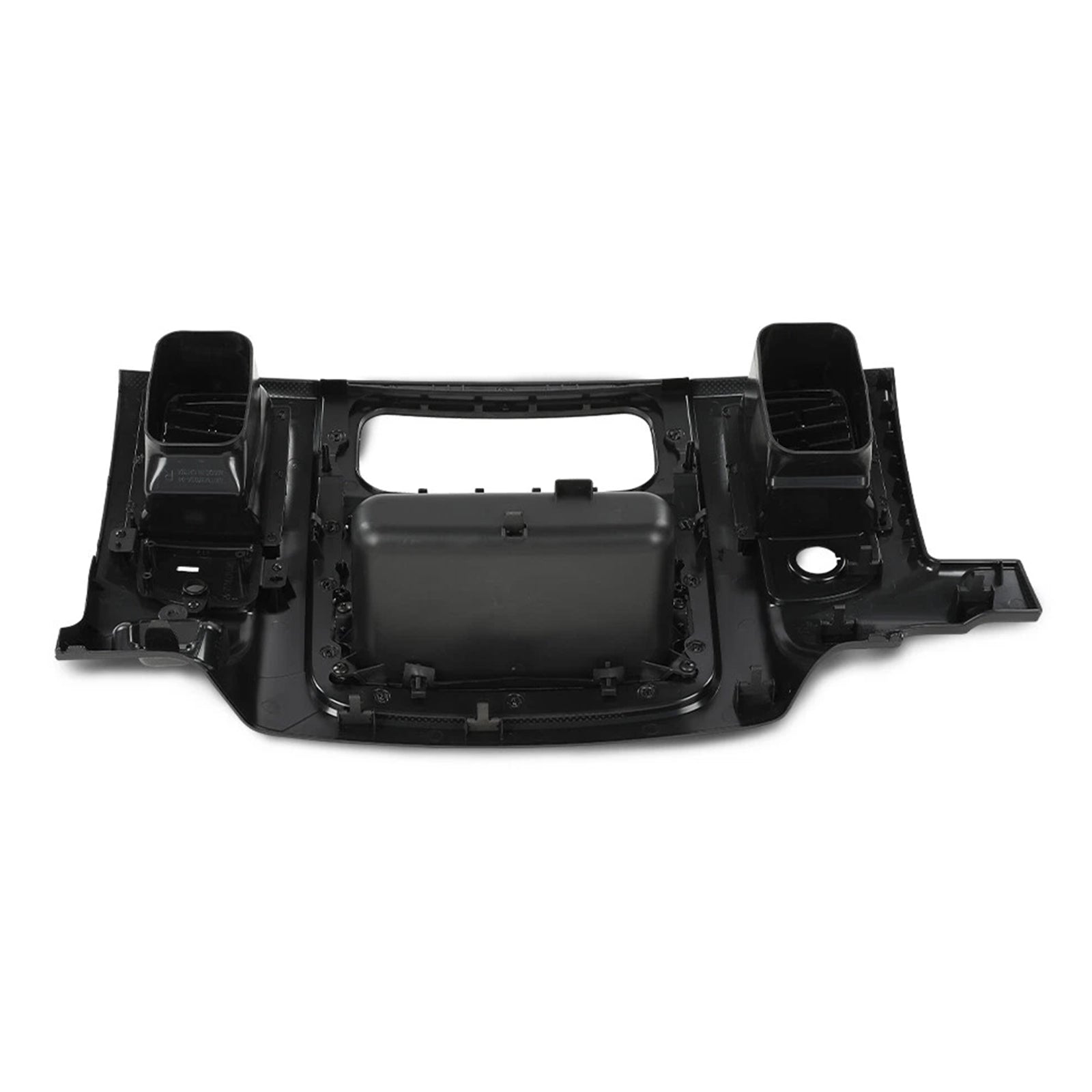 Pannello di ventilazione nero con rivestimento centrale per autoradio, adatto per Dodge Ram 2002-2005