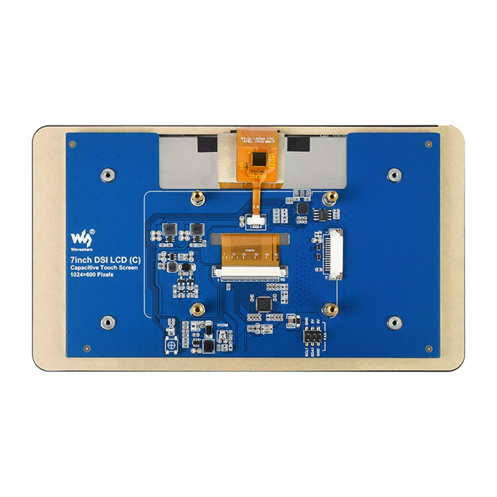 Écran tactile capacitif IPS 7 pouces 5 points Raspberry Pi 1024 × 600 pixels Pi5/4B