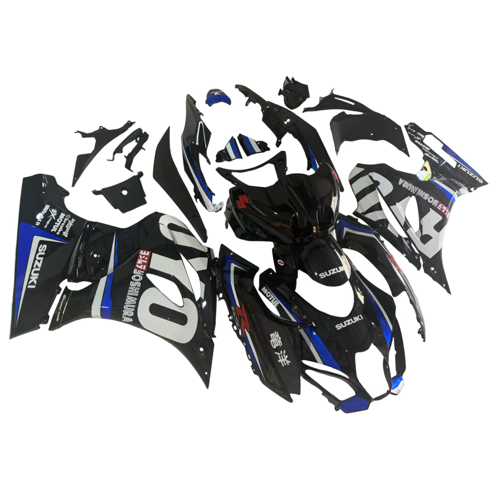 Kit di carenatura in plastica ABS per Suzuki GSXR1000 2017-2025 K17
