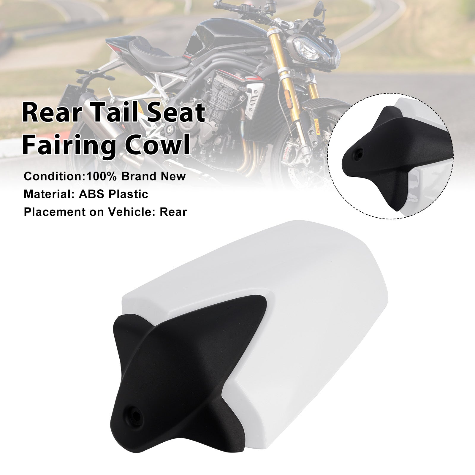 Carénage arrière de selle pour Speed Triple 1200 RS (2021-2024)